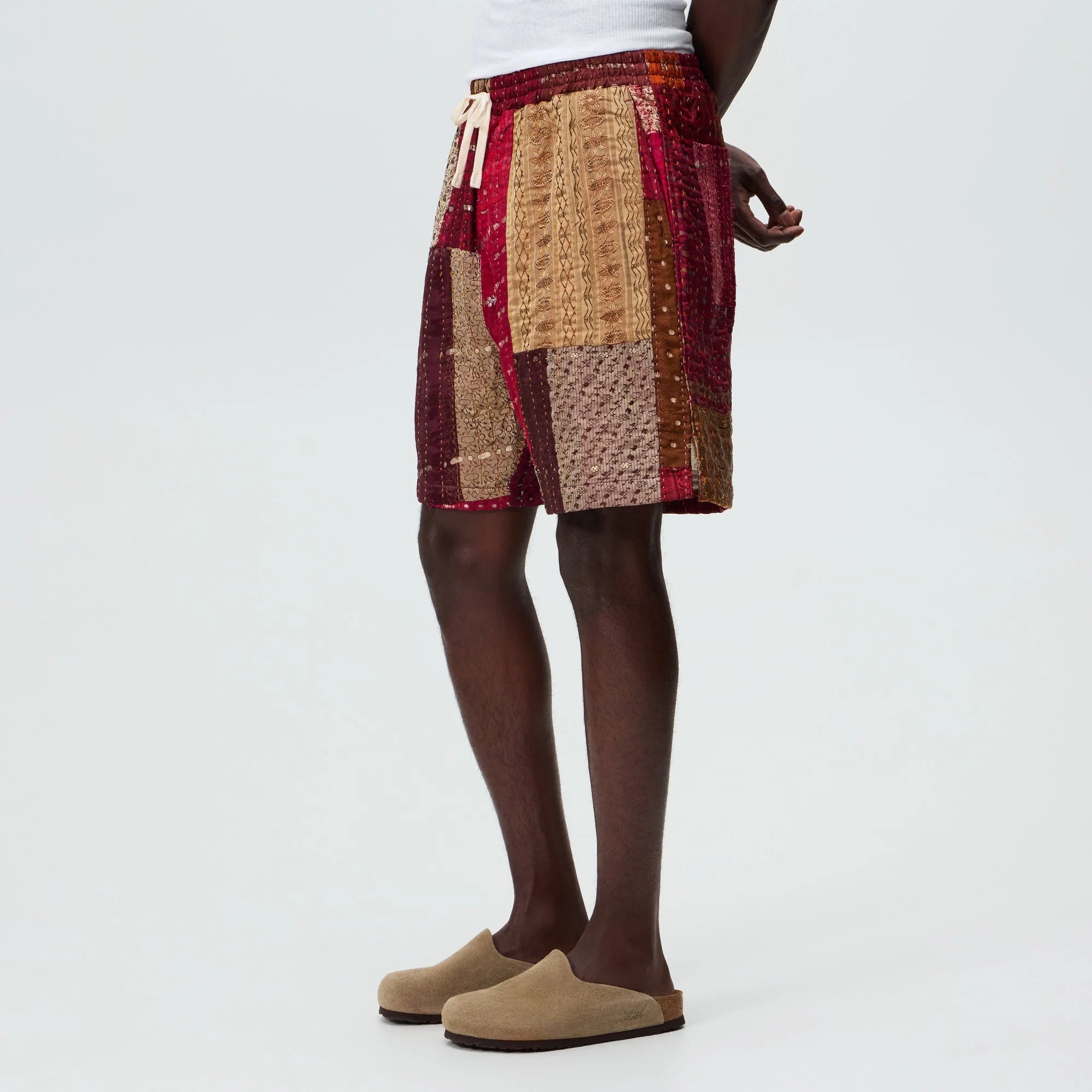 &Kin Tal Patchwork Short - Brown / Multi