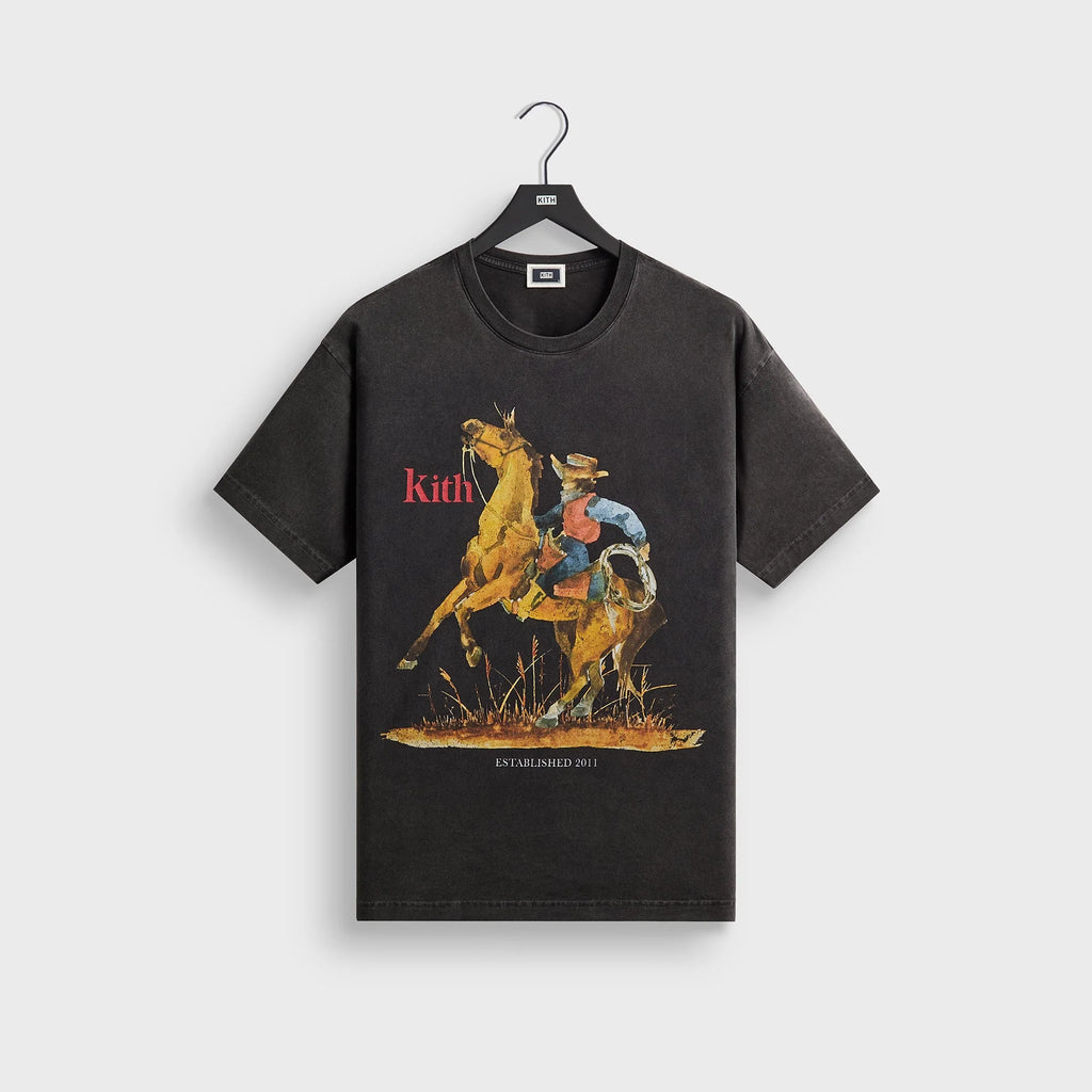 Kith Cowboy Vintage Tee - Black