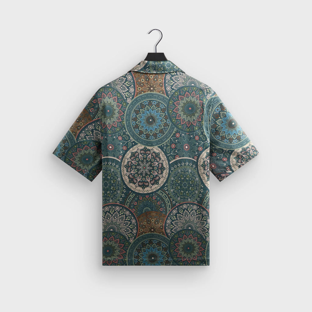 Kith Mosaic Mandala Thompson Camp Collar Shirt - Stadium