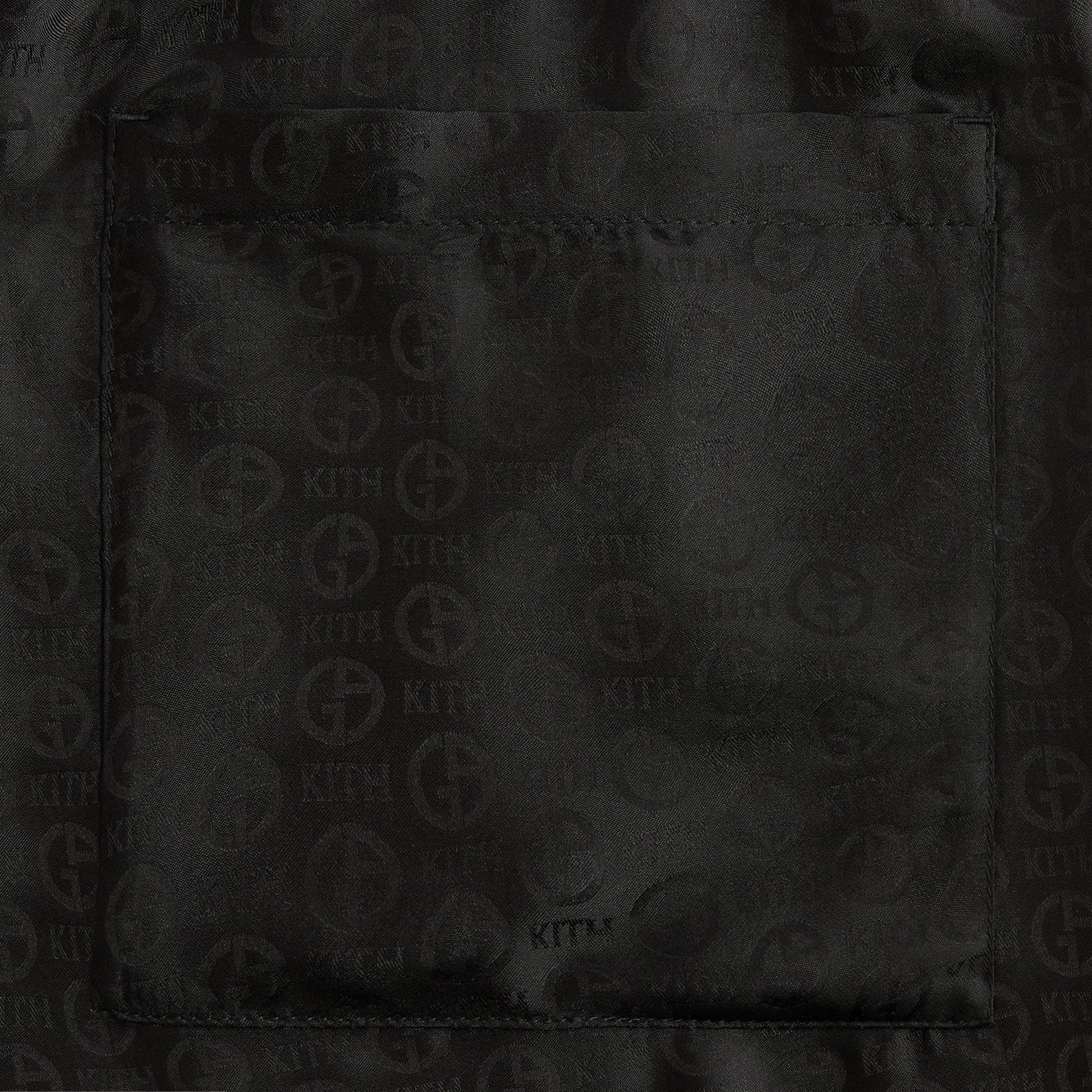 Giorgio Armani & Kith Monogram Grayson Pant - Black
