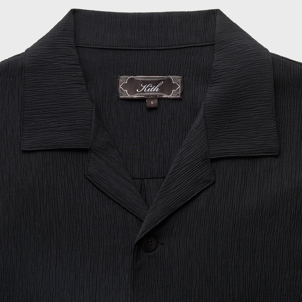 Kith Crinkled Nylon Ugo Shirt - Black