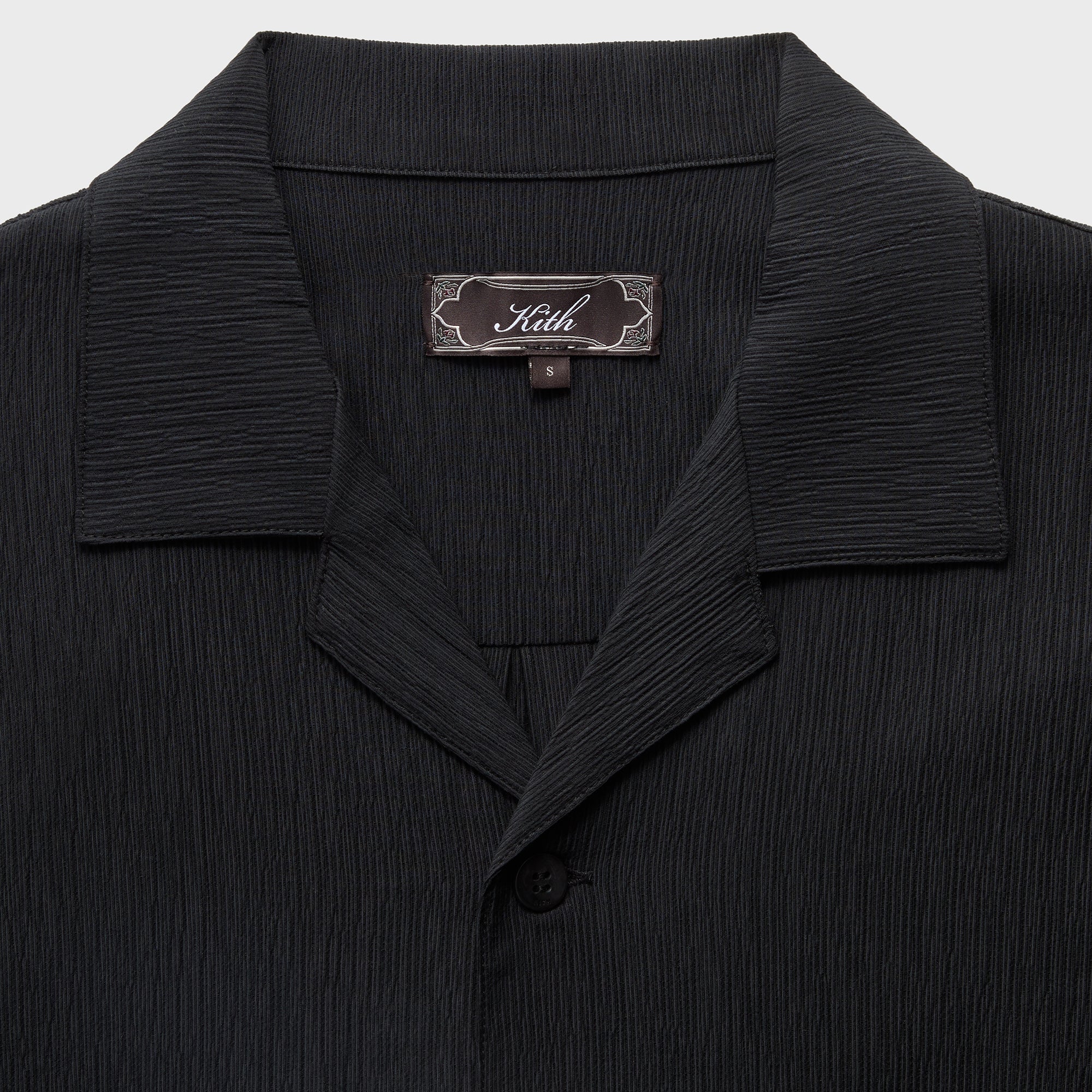 Kith Crinkled Nylon Ugo Shirt - Black