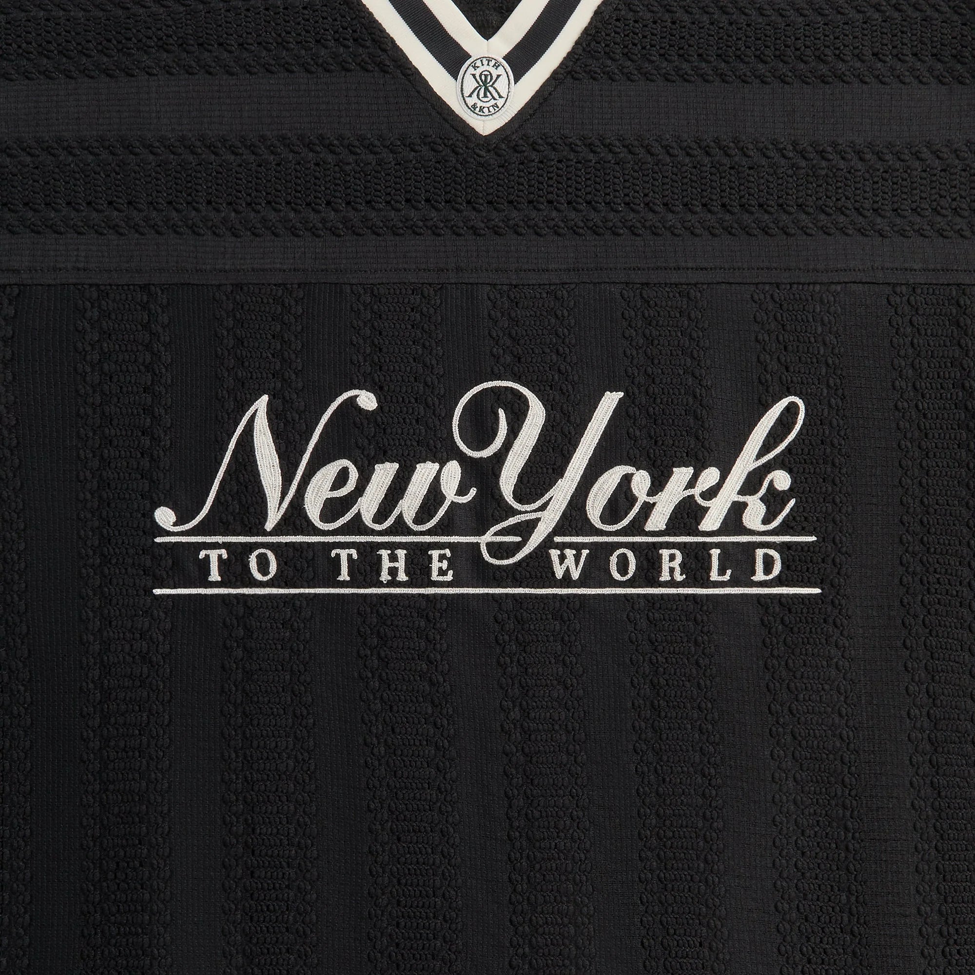 Kith Ladder Lace Julian Jersey - Black