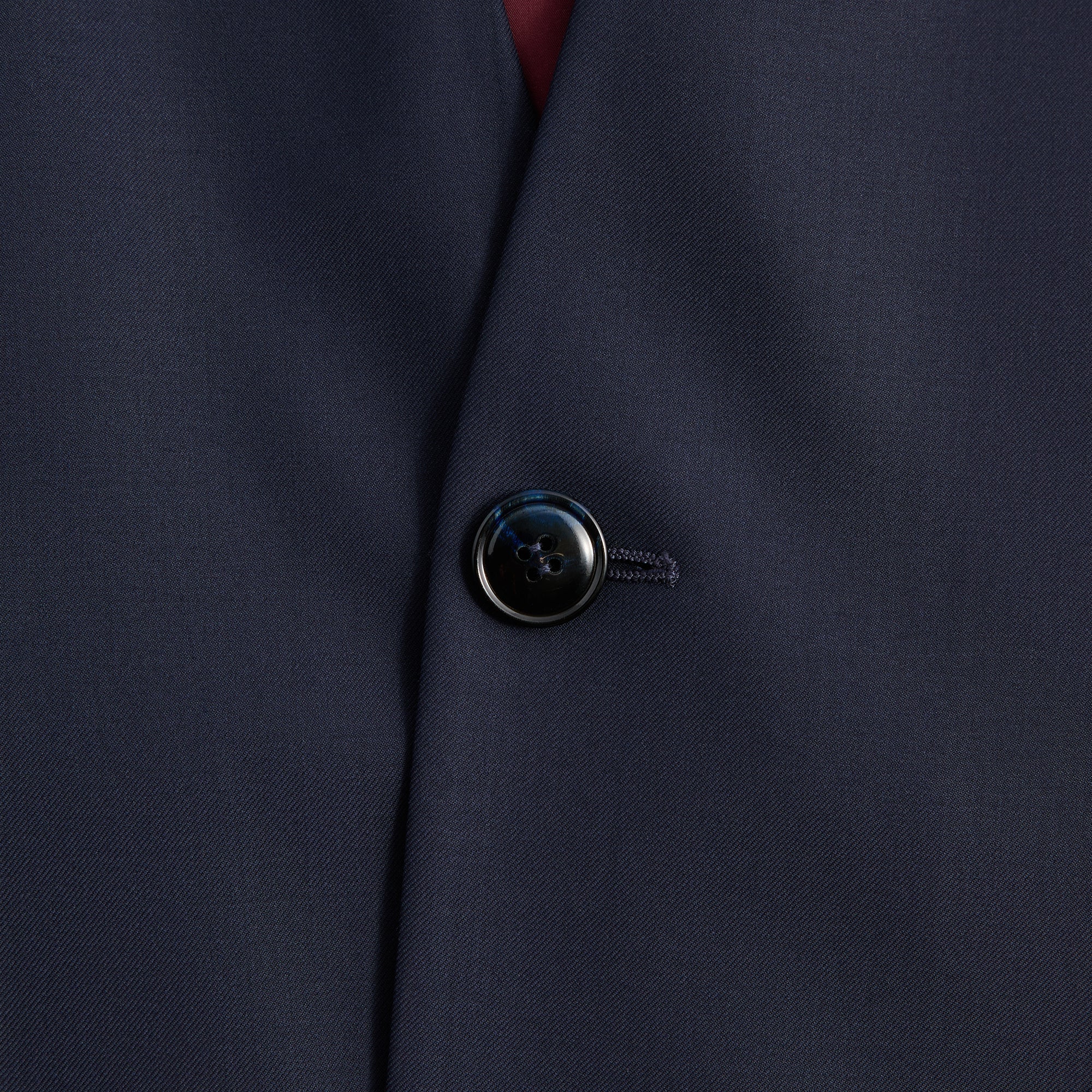 Giorgio Armani & Kith &Kin Cropped Collarless Jacket - Blue / Navy