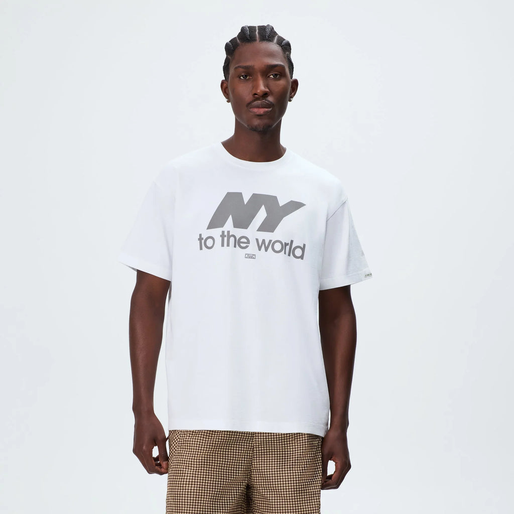Kith & New Balance NY Tee - White