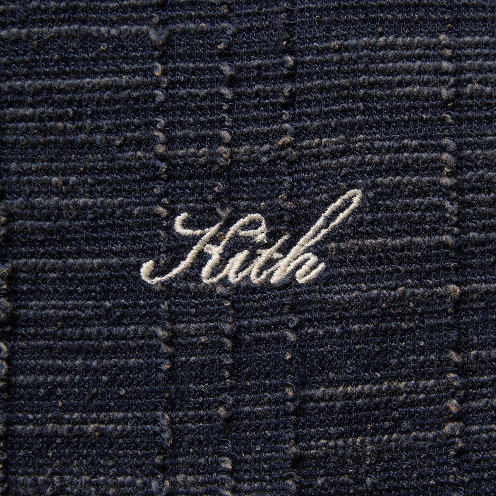 Kith High Twist Tweed Rhys Cardigan - Nocturnal