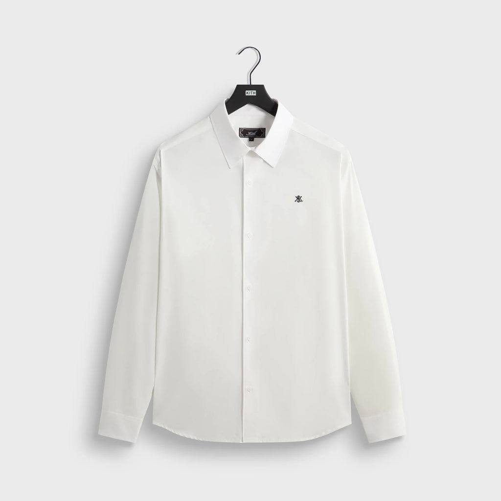Kith Poplin Georgie Shirt - White
