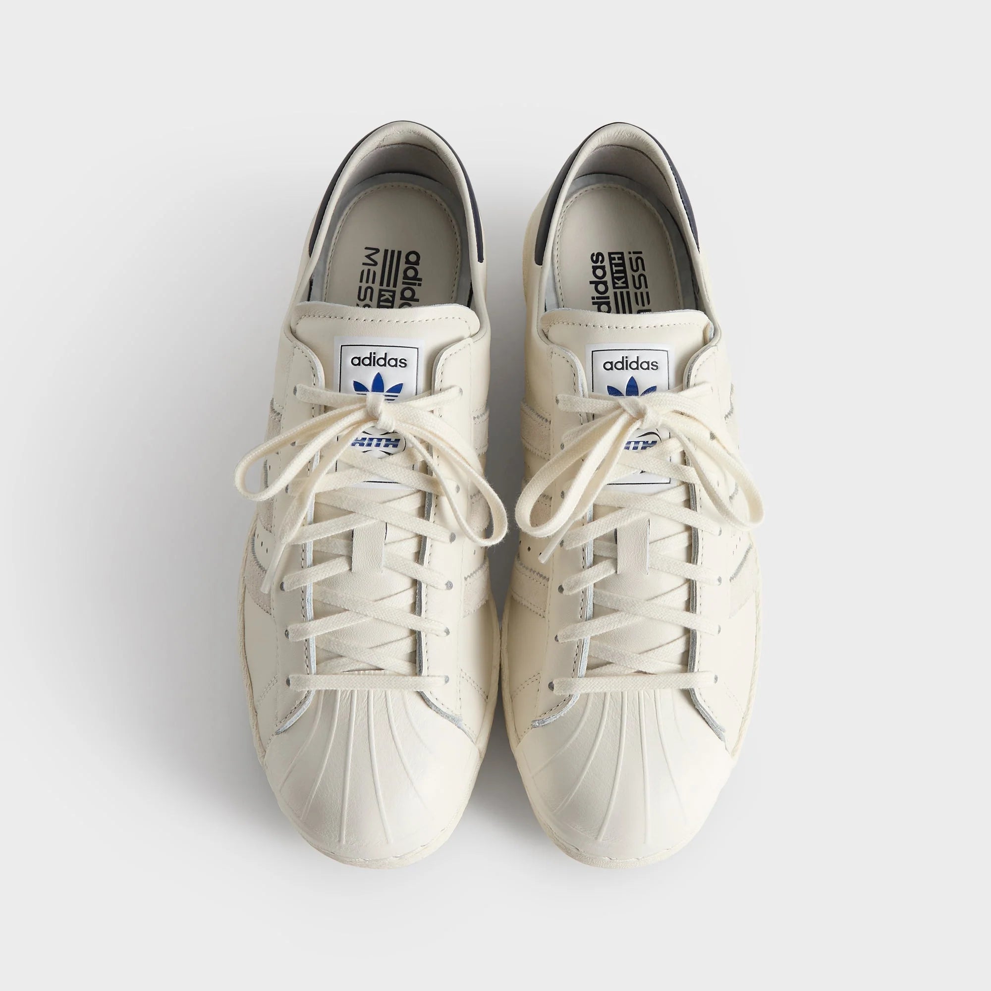 Kith & Messi for adidas Football Superstar - Off White / Off White / Legend Ink