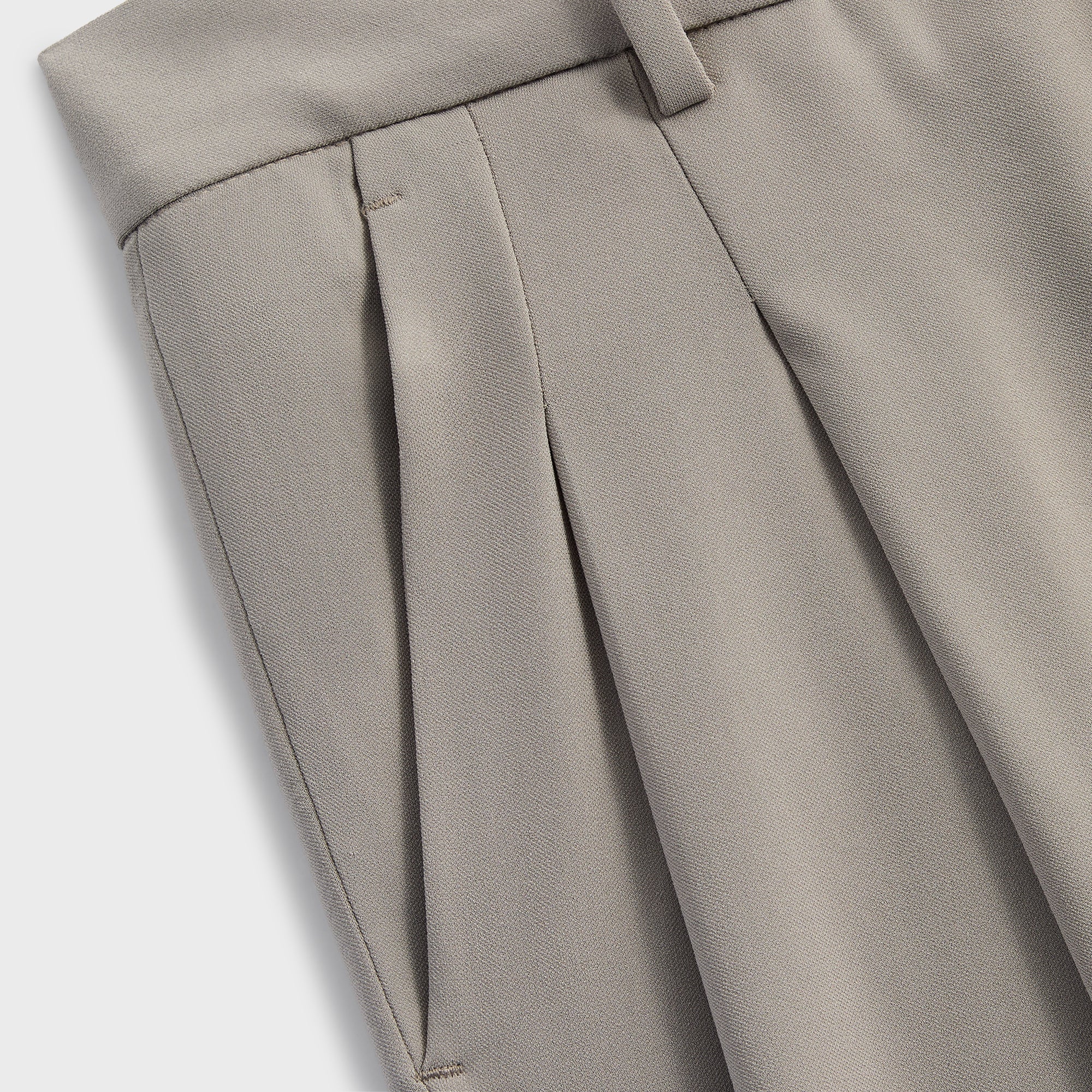 Kith Double Crepe Lambert Pleated Trouser - Astro