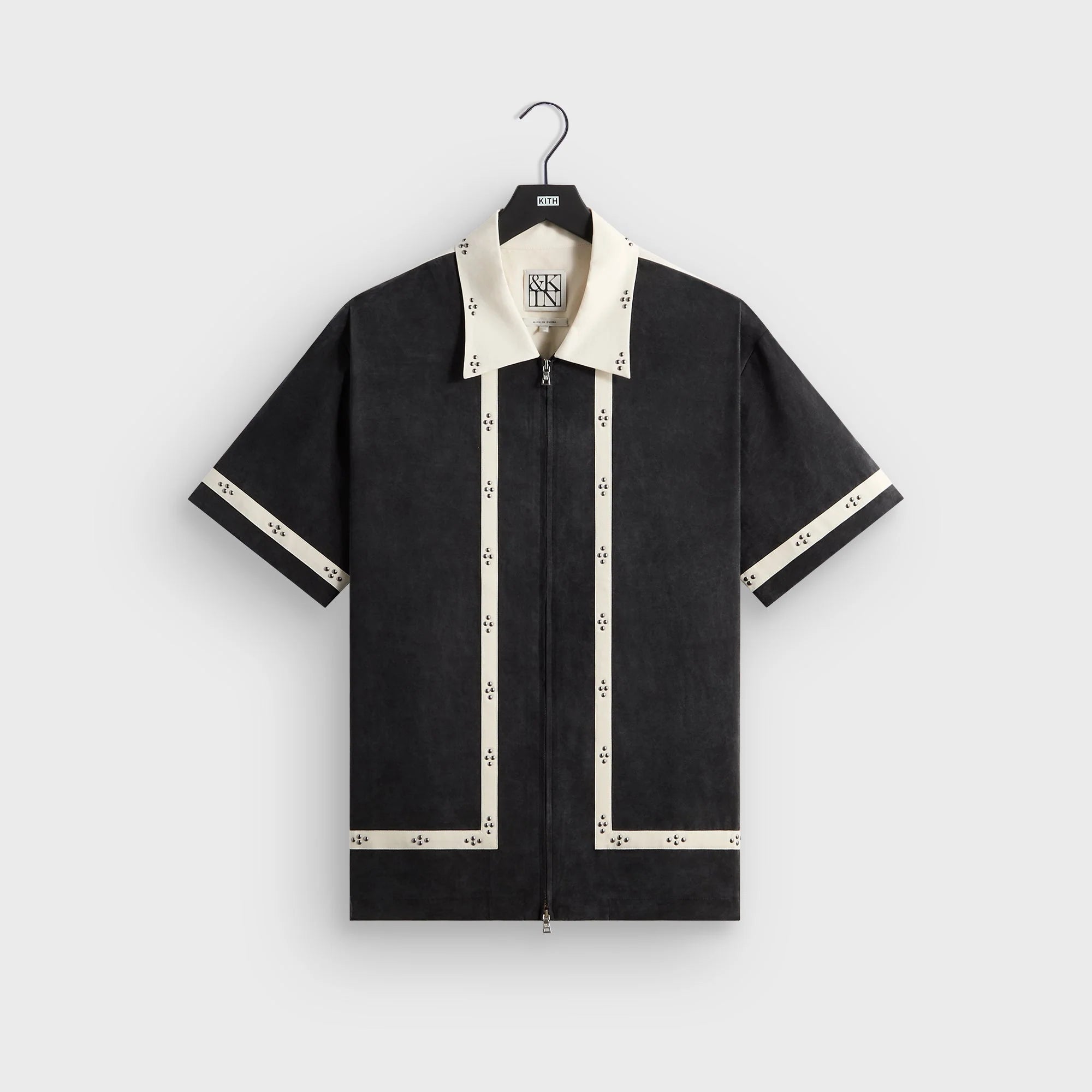 &Kin Cupro Linen Amir Shirt - Black