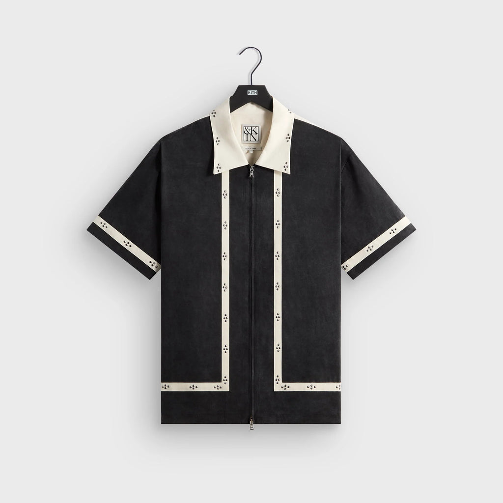 &Kin Cupro Linen Amir Shirt - Black