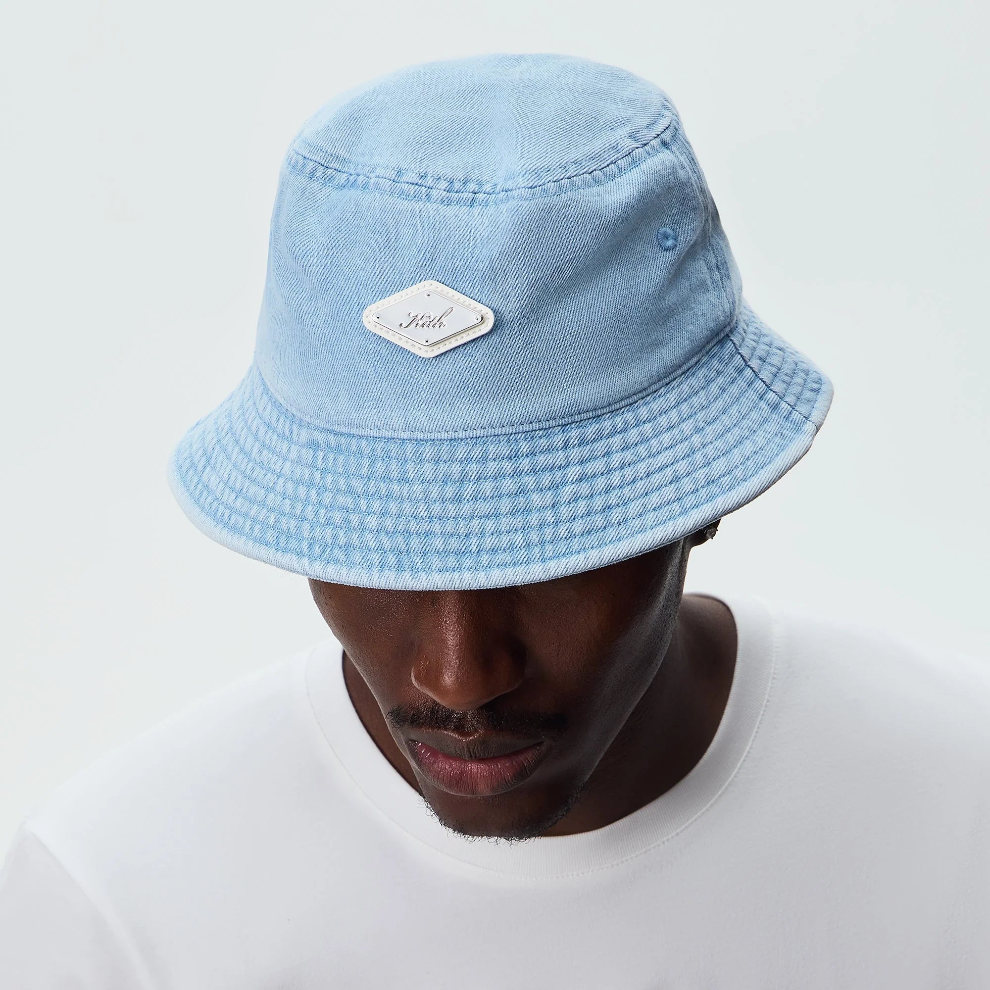 Kith Light Indigo Denim Dawson Bucket Hat - Light Indigo