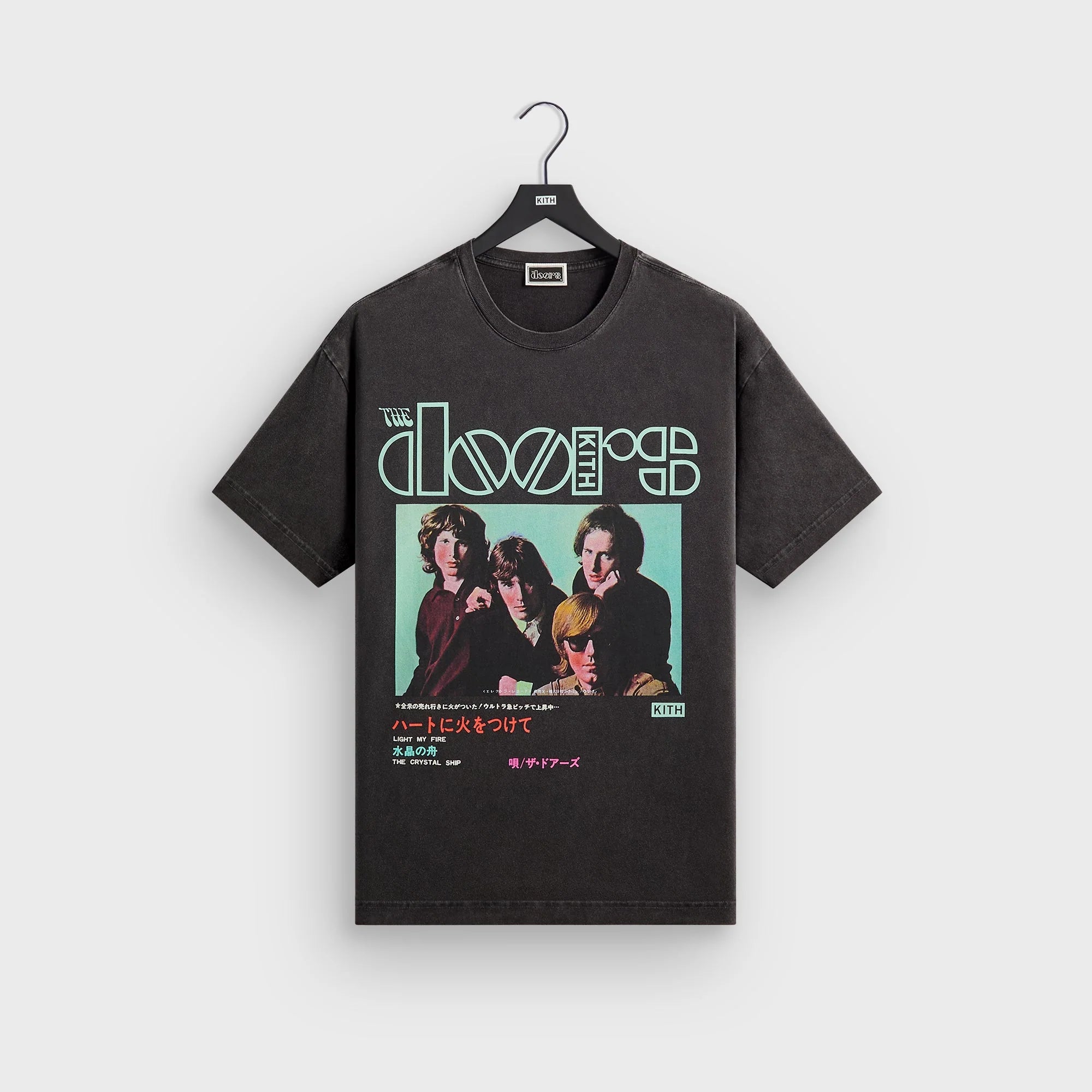 Kith Records for The Doors Japan Import Vintage Tee - Black