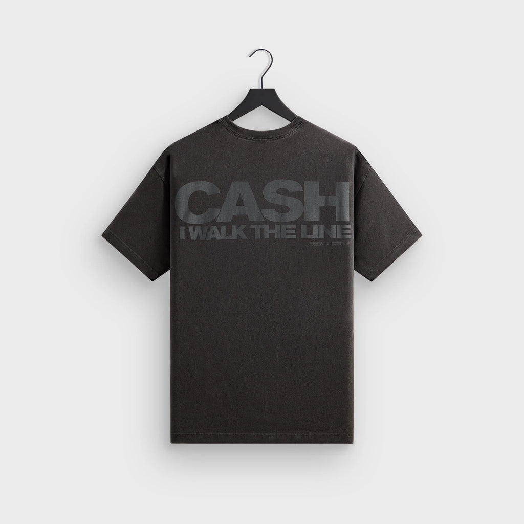 Kith Records for Johnny Cash I Walk The Line Vintage Tee - Black