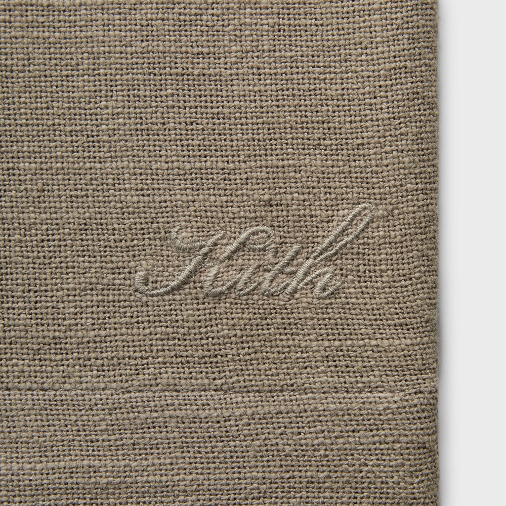 Kith Soft Woven Cropped Beckham Camp Collar Shirt - Folly