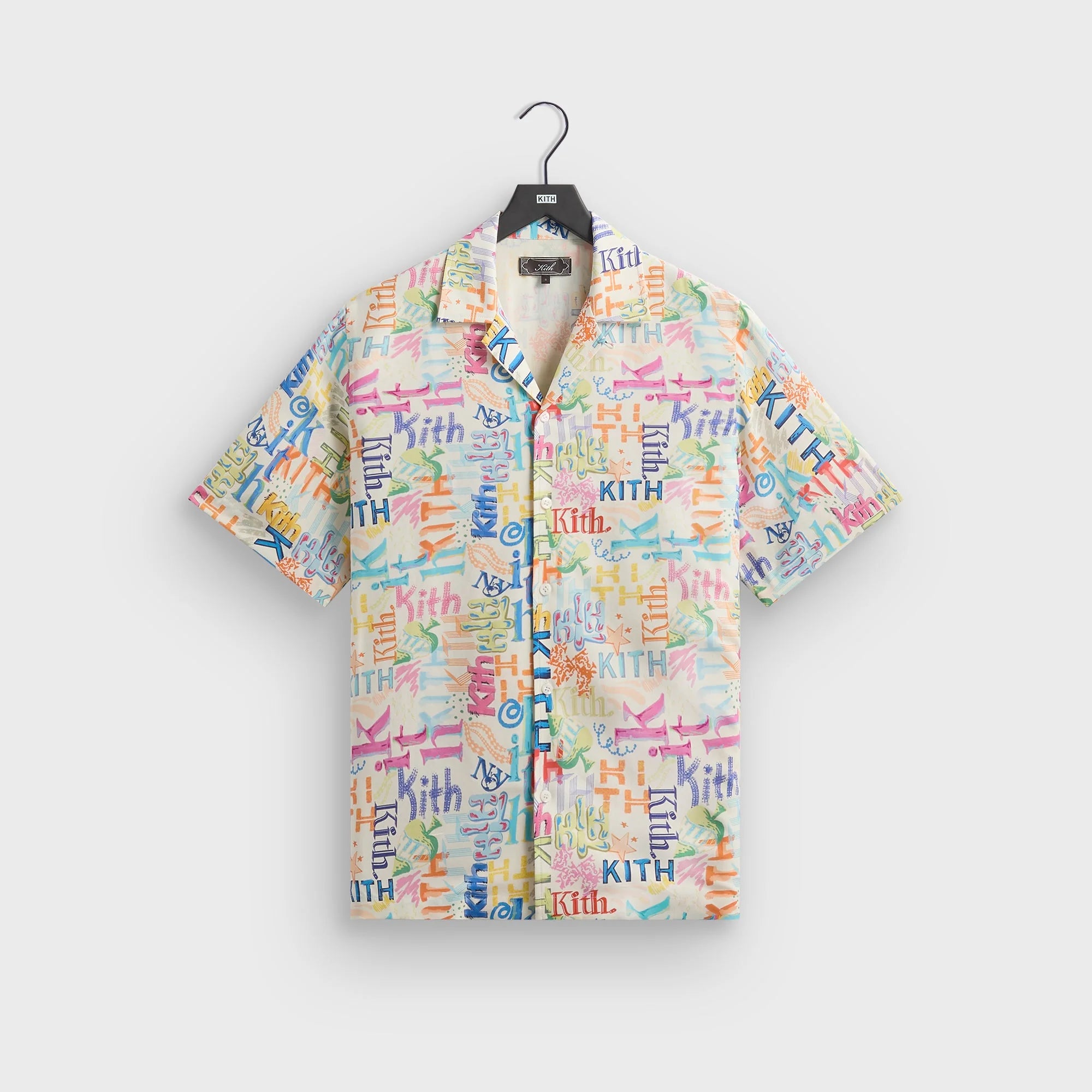 Kith Thompson Camp Shirt - Sandrift