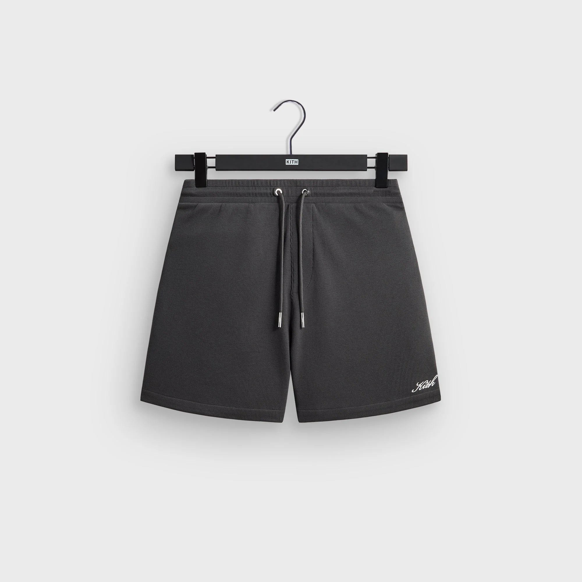 Kith Micro Waffle Graham Short - Carbon