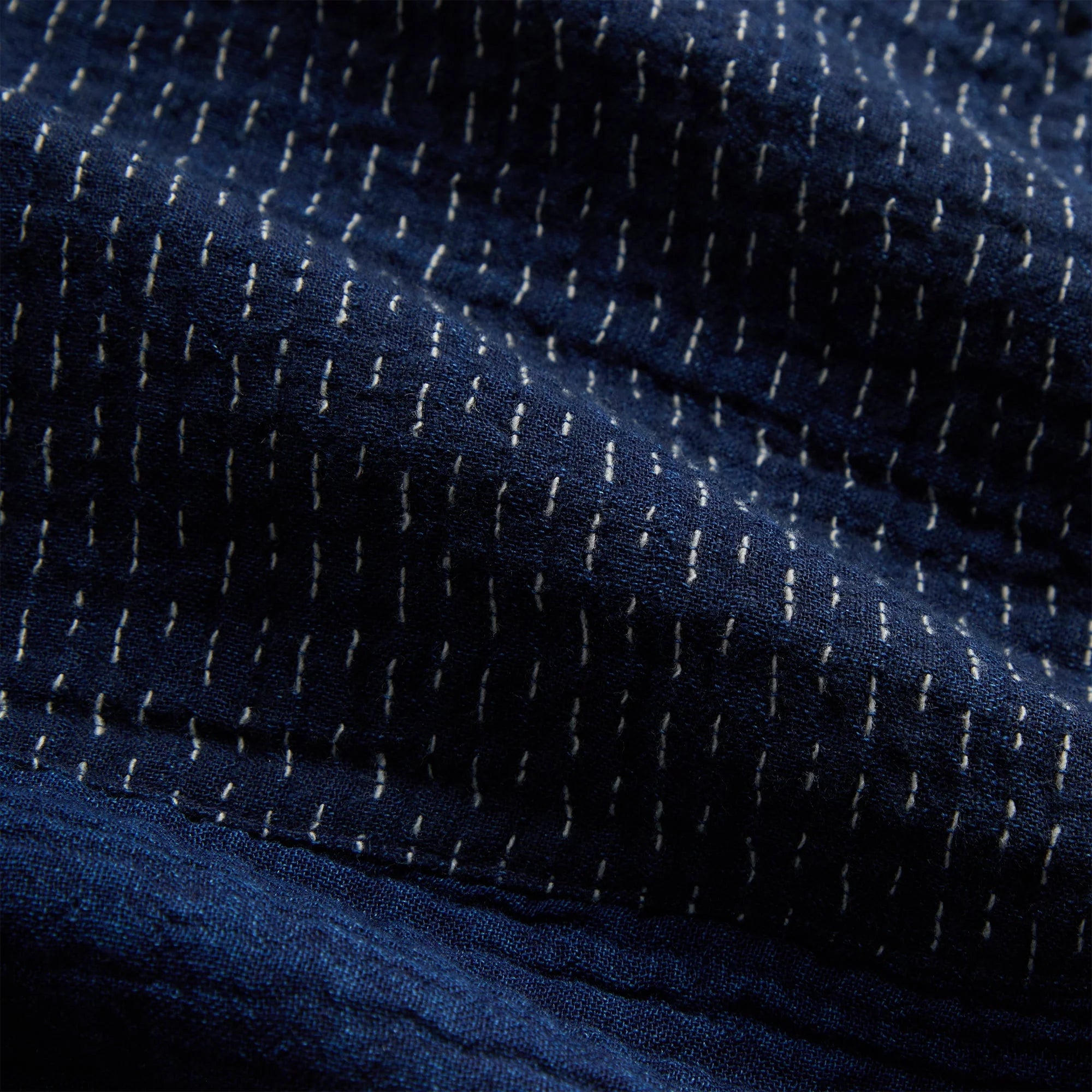 Kith Stitched Patchwork Curtis Short - Mid Indigo
