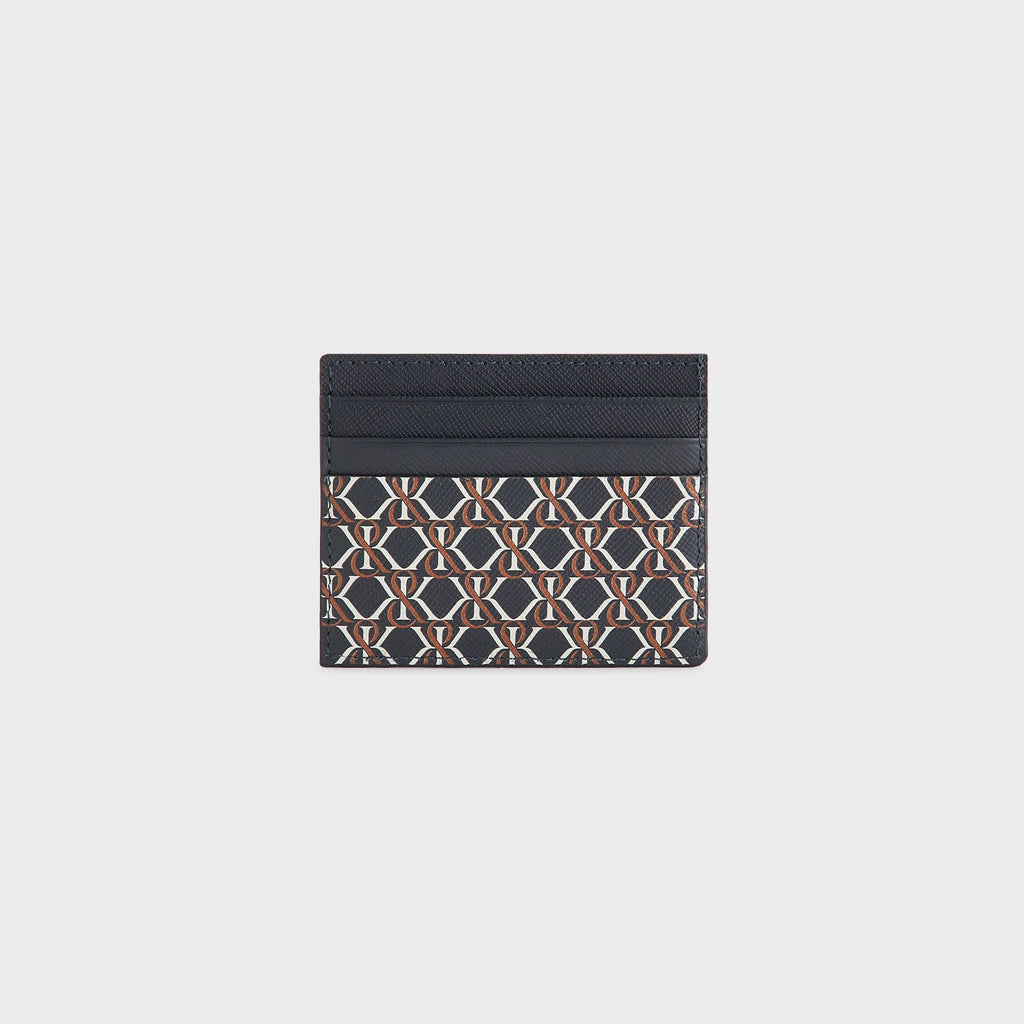 Kith Printed Monogram Card Holder - Nocturnal