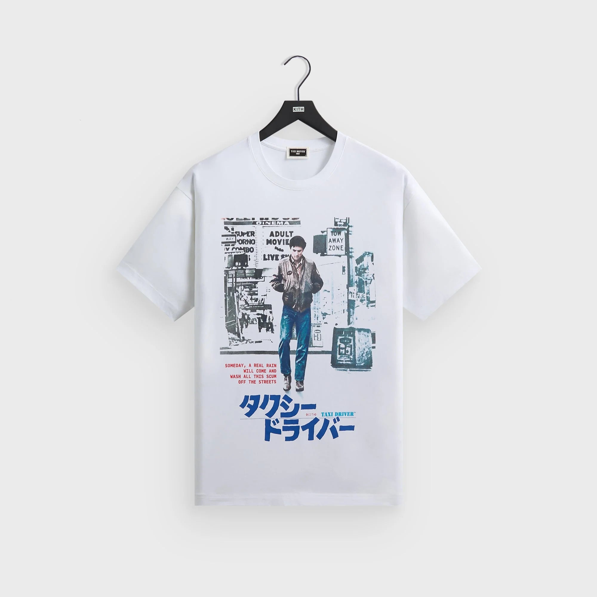 Kith for Taxi Driver Japanese Poster Standard Tee - White