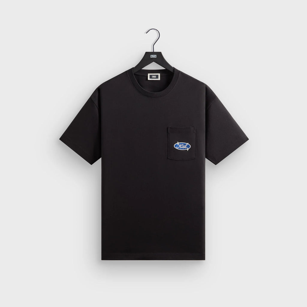 Kith Freeway Logo Pocket Tee - Black