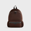 Kith Monogram Nylon Jacquard Backpack - Dark Roast