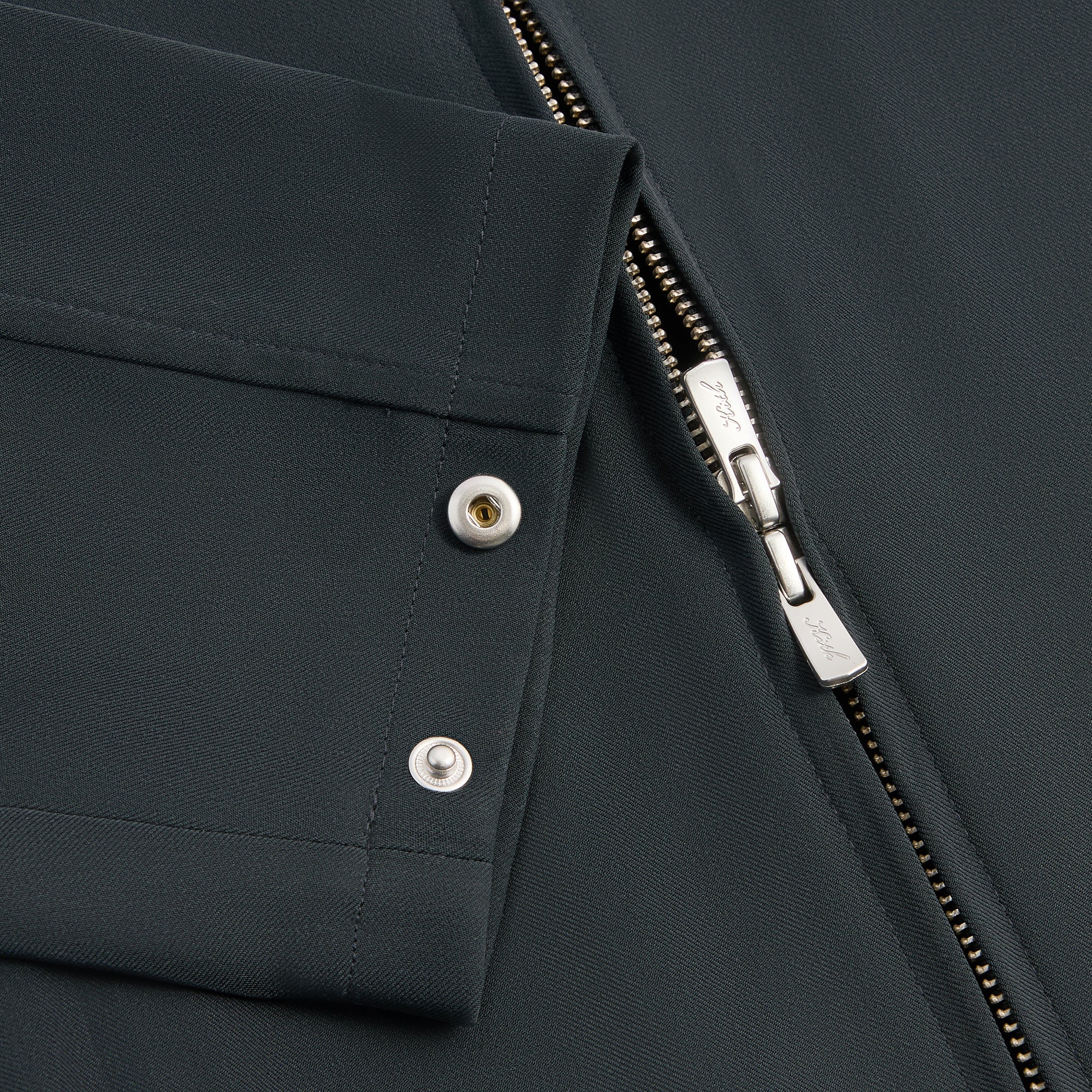 Kith Drape Twill Connor Blouson Jacket 2.0 - Black