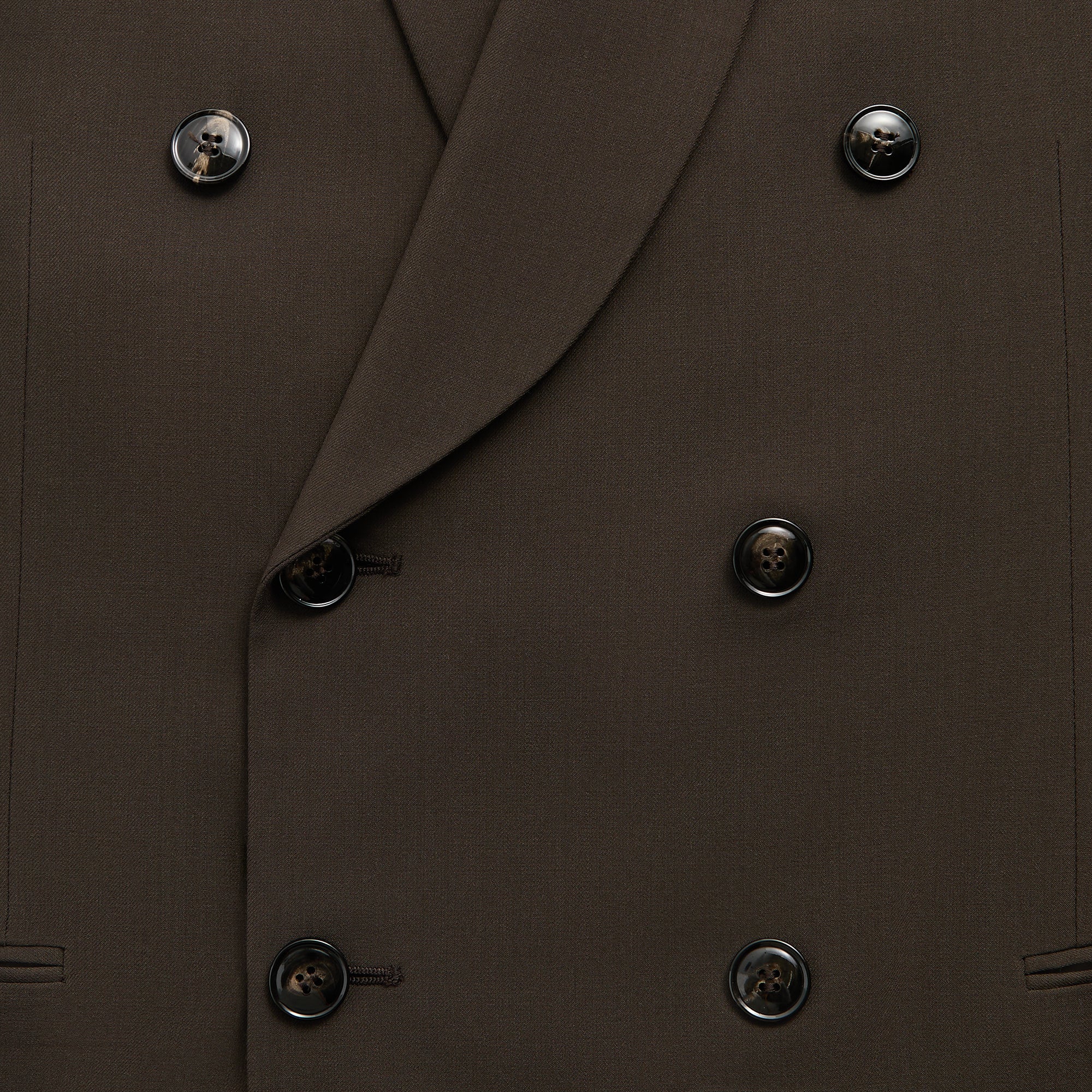 Giorgio Armani & Kith &Kin The Artist Virgin Wool Double-Breasted Jacket - Kindling