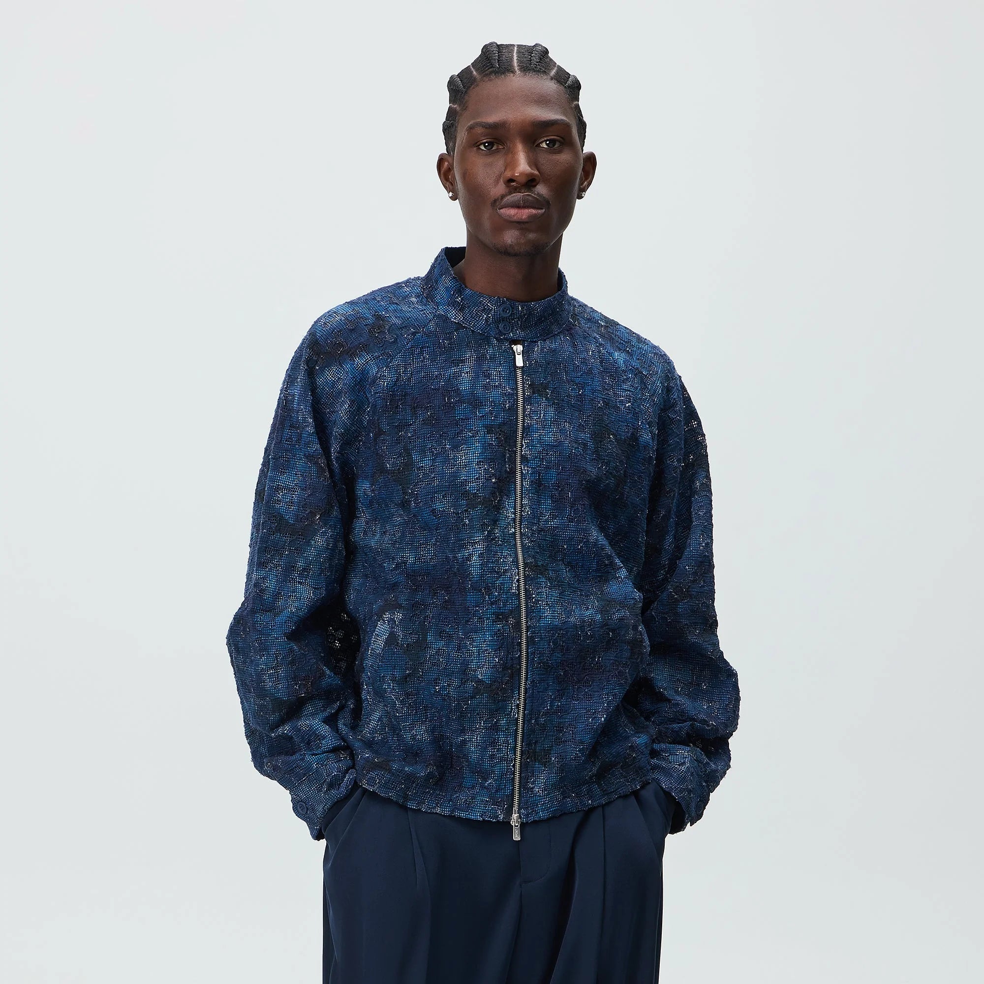 Kith Printed Mesh Applique Eddy Jacket - Layer