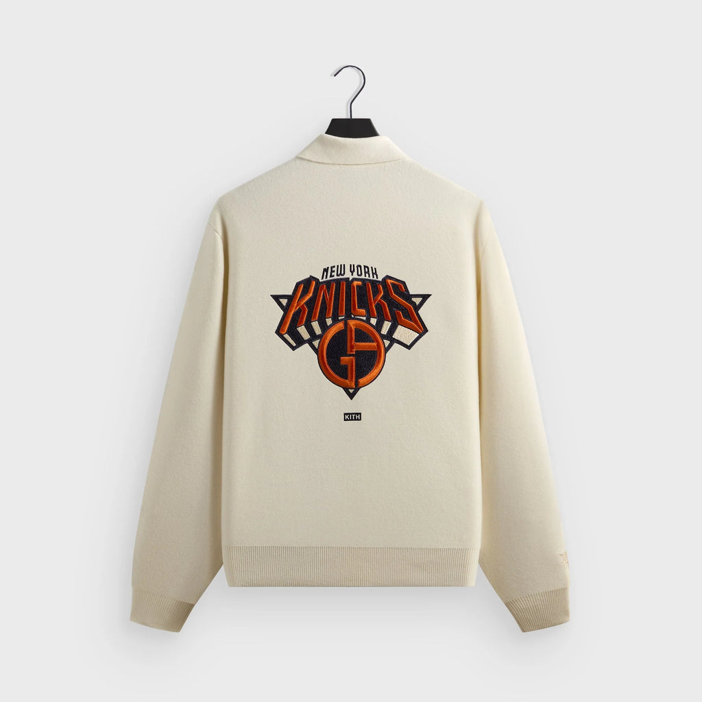 Giorgio Armani & Kith for the New York Knicks Harmon Rugby Polo - Sandrift