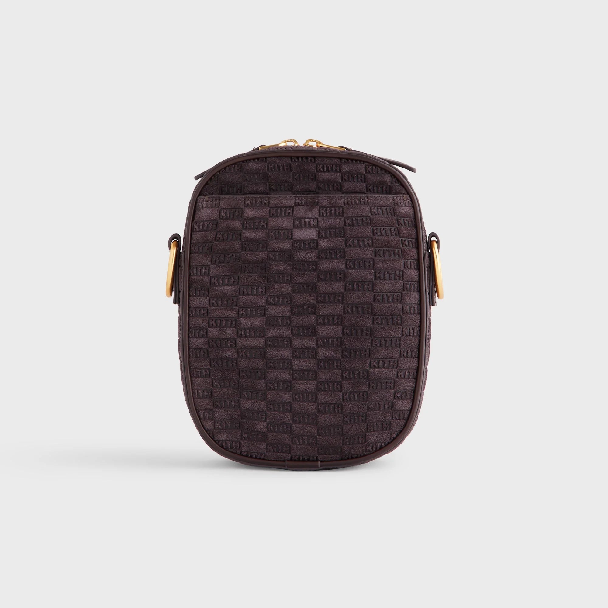 Kith Monogram Suede Passenger K15 Bag - Incognito