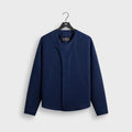 Kith Indigo Seersucker Townsend Shirt - Dark Indigo
