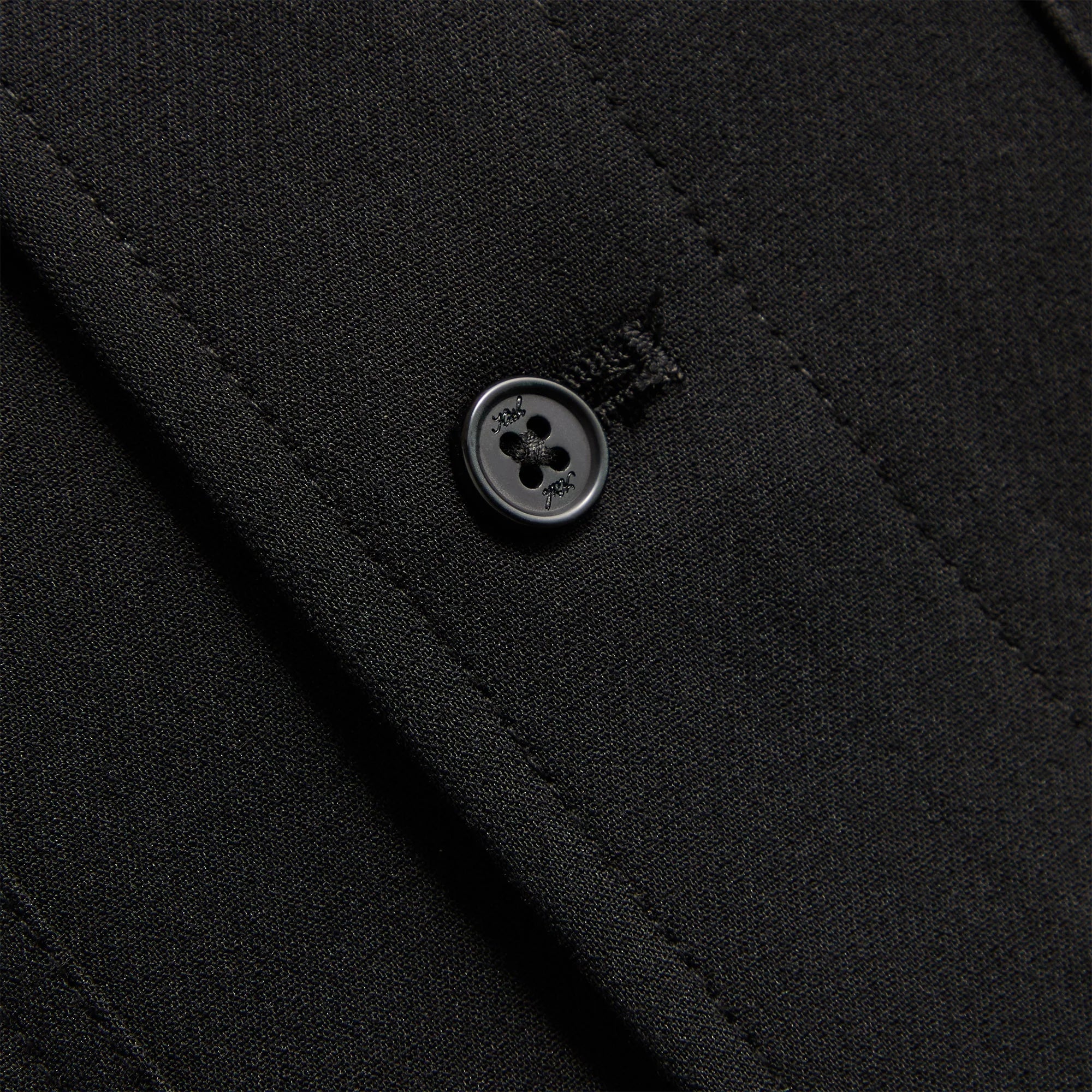 Kith Midweight Double Weave Ace Buttondown - Black