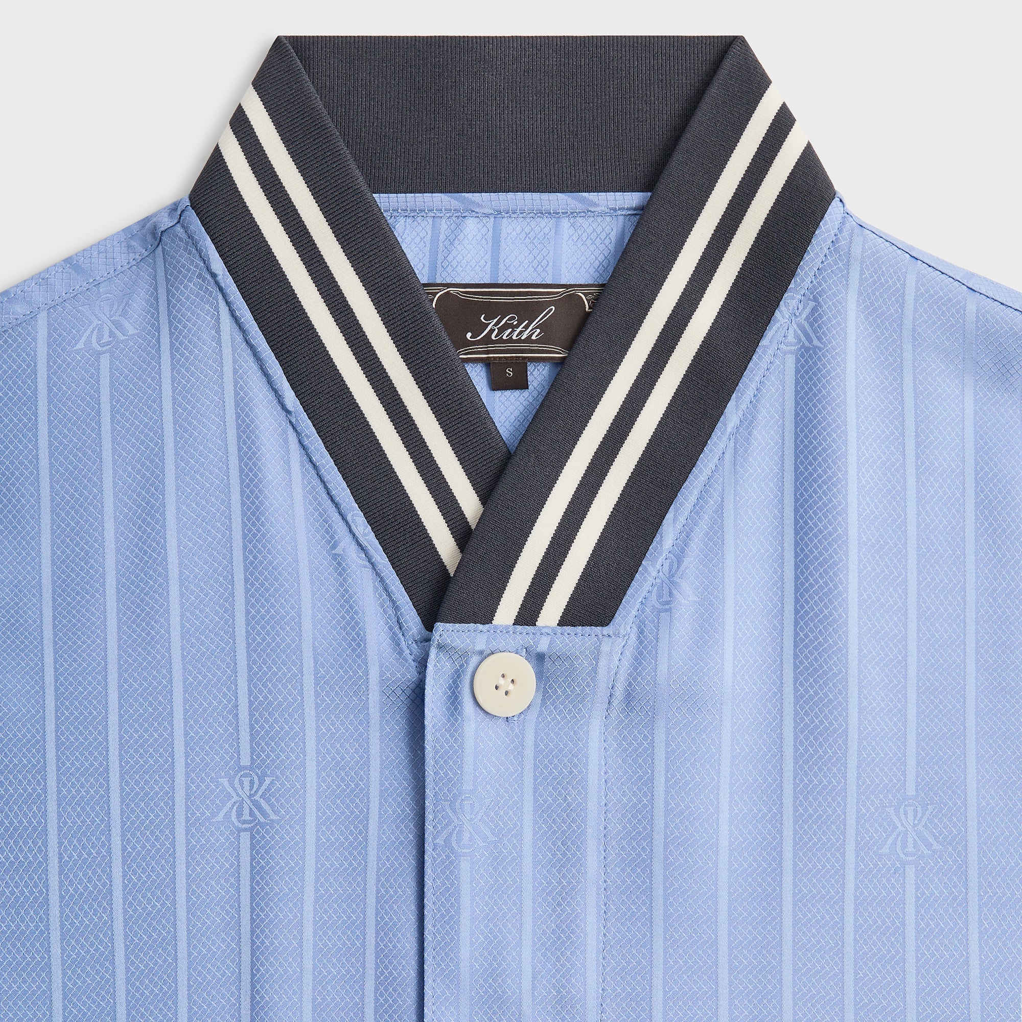 Kith Crest Logo Pacey Shirt - Millstream
