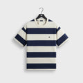 Kith Stripe Alex II Boxy Tee - Sandrift