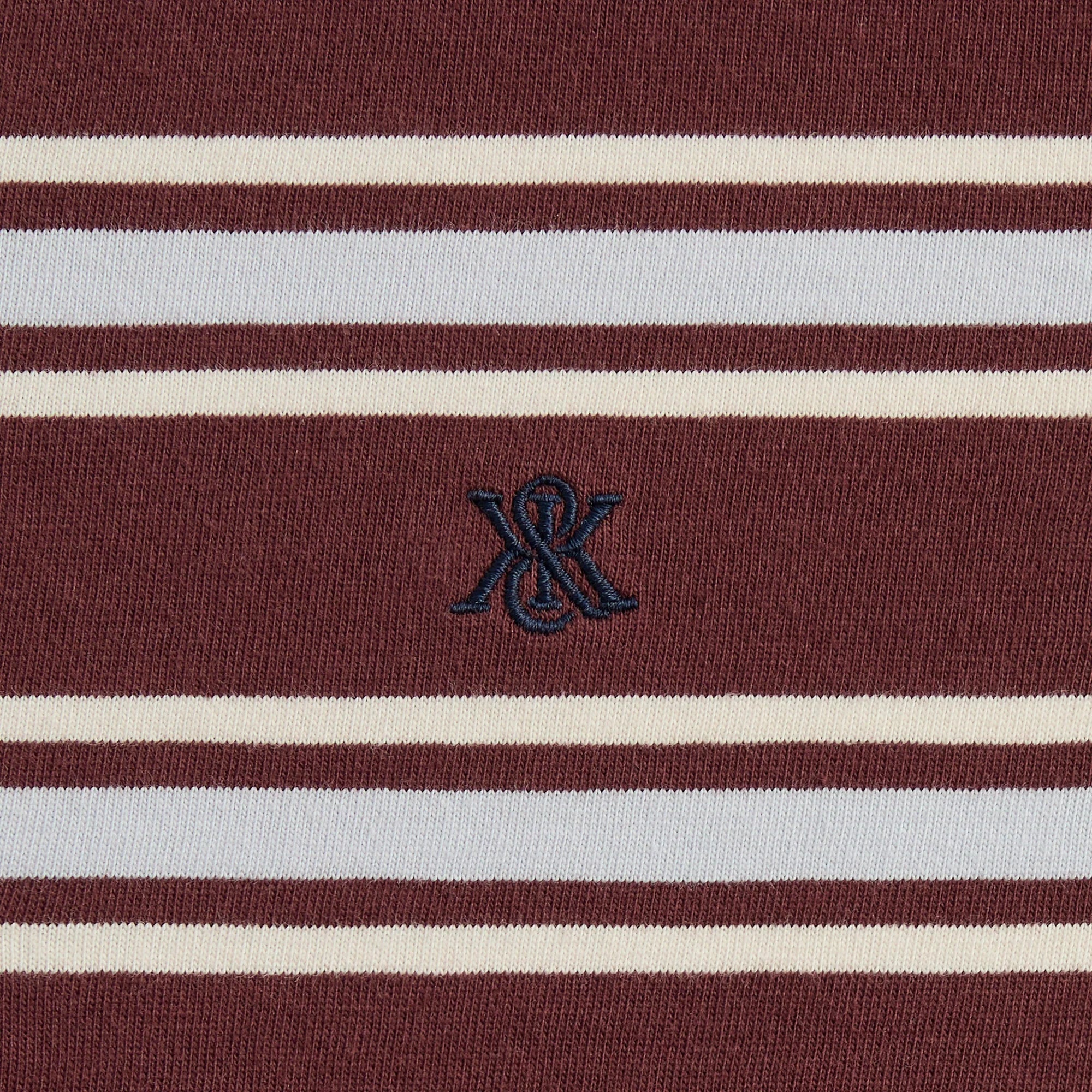Kith Stripe LAX Tee 2.0 - Magma
