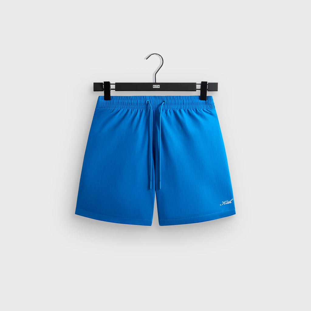 Kith Garment Washed Nylon Active Swim Short - Lake