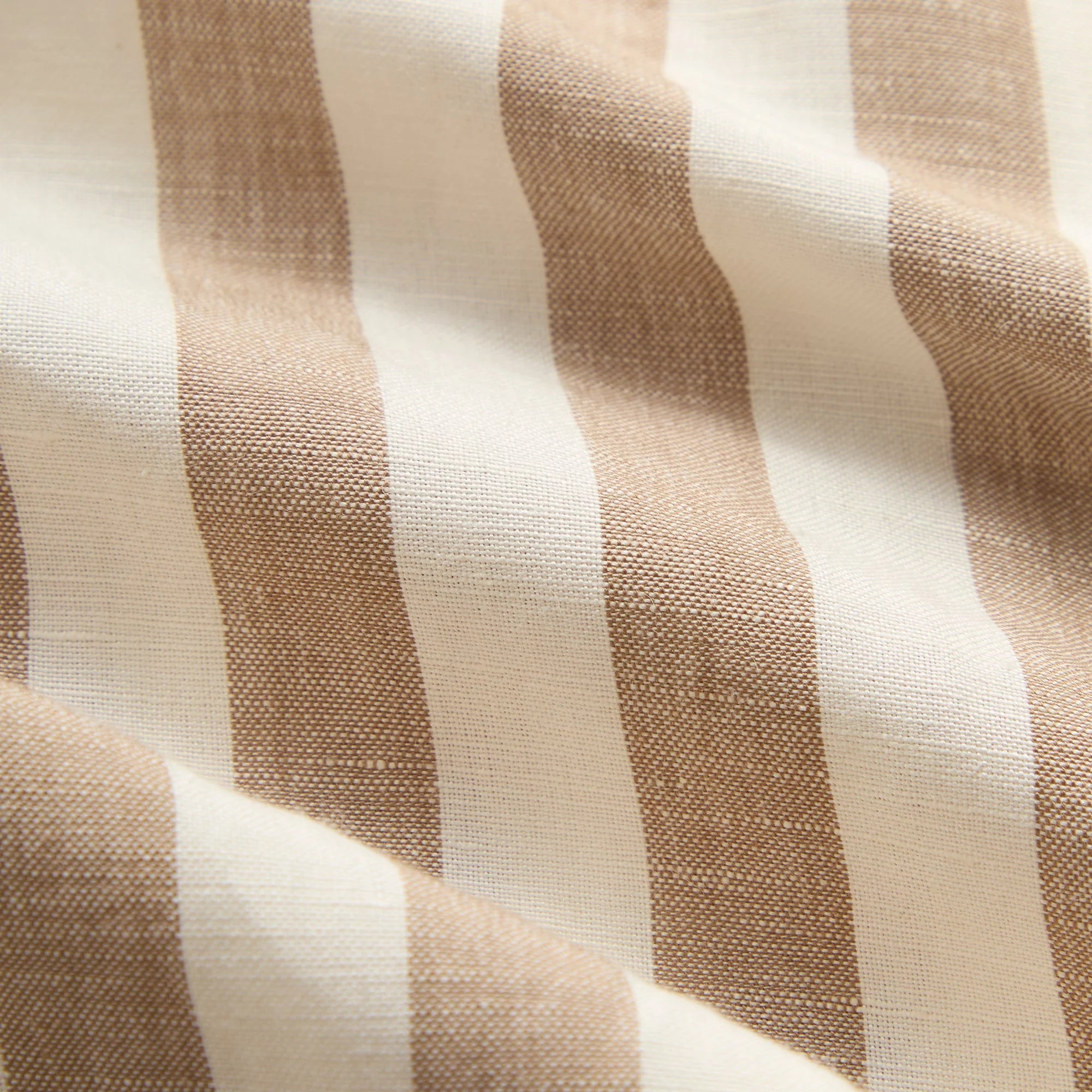Kith Spun Silk Linen Stripe Kellen Short - Chai