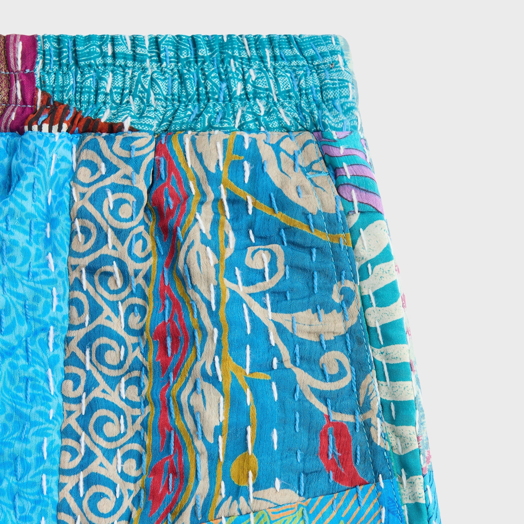 &Kin Tal Patchwork Short - Pattern / Multi