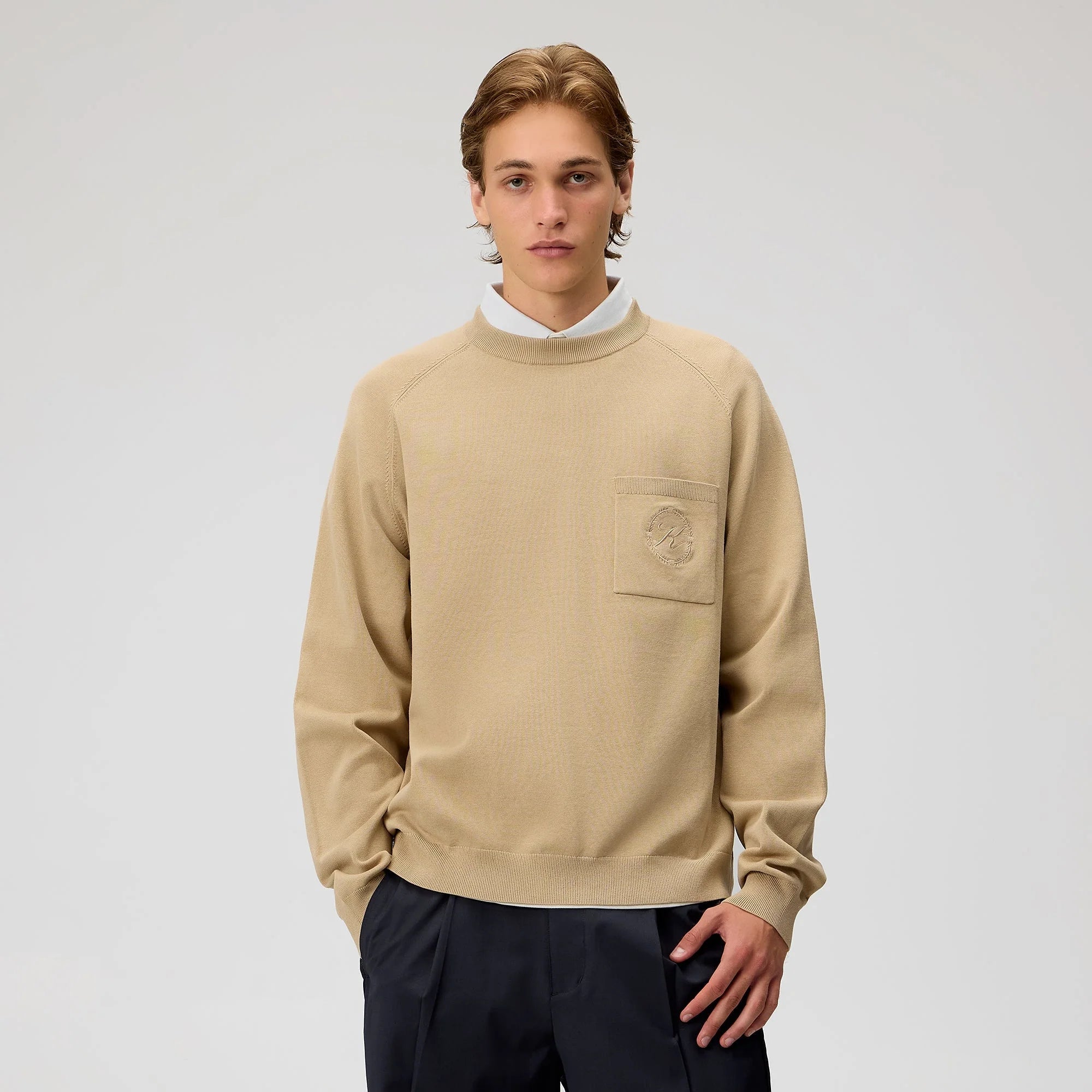 Kith Ivy Fine Knit Addison Sweater - Birch