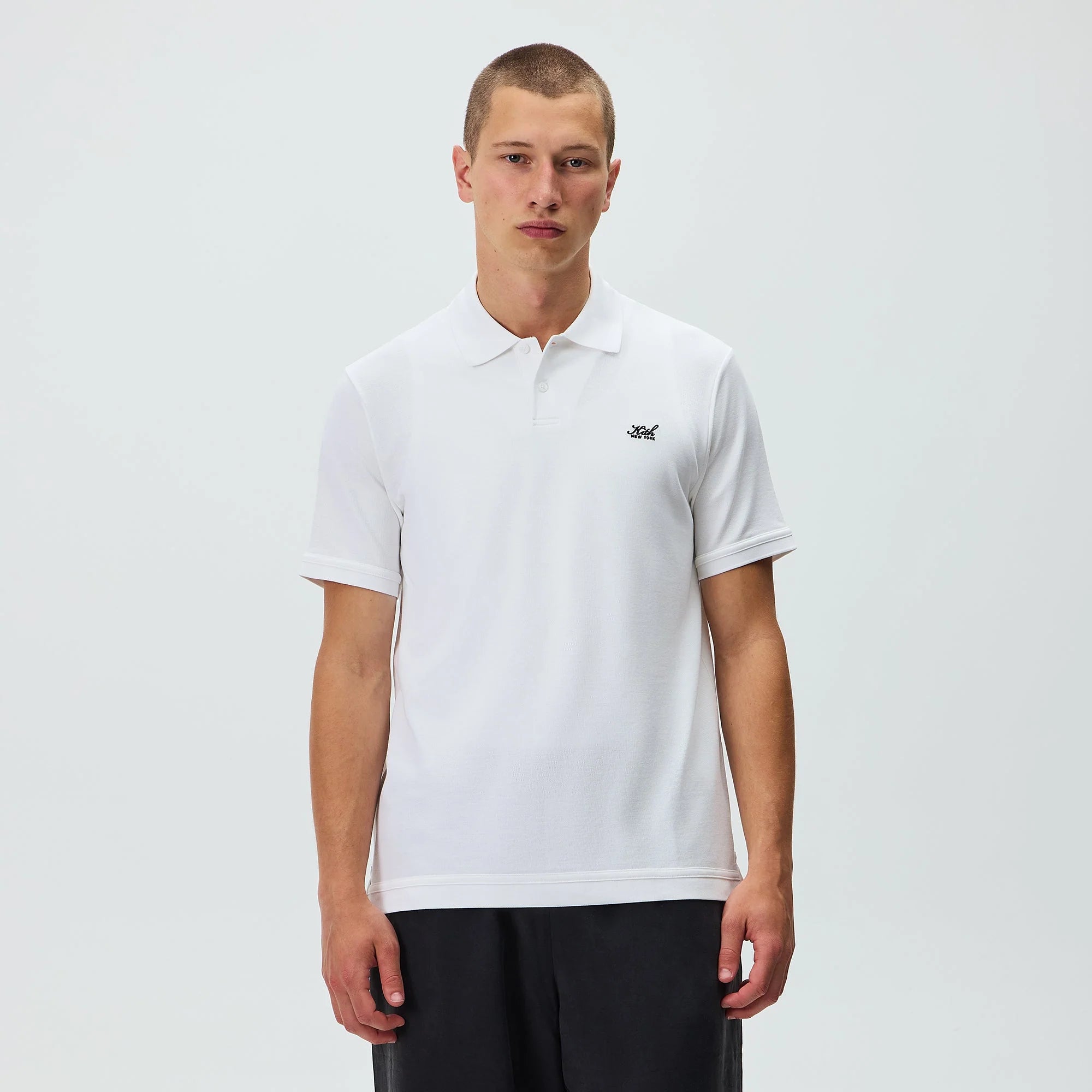 Kith Pique Ainslie Polo - White