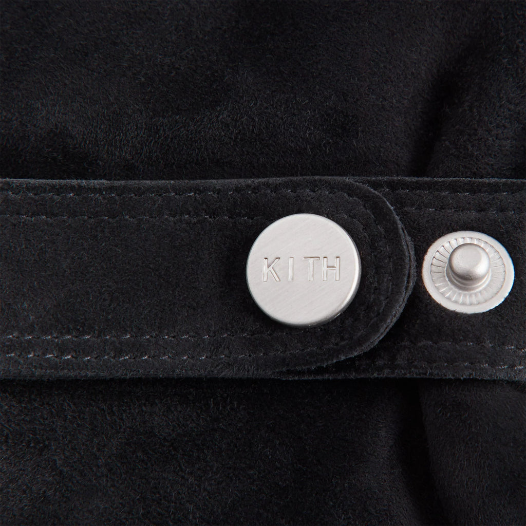 Kith Manhattan Suede Gloves - Black