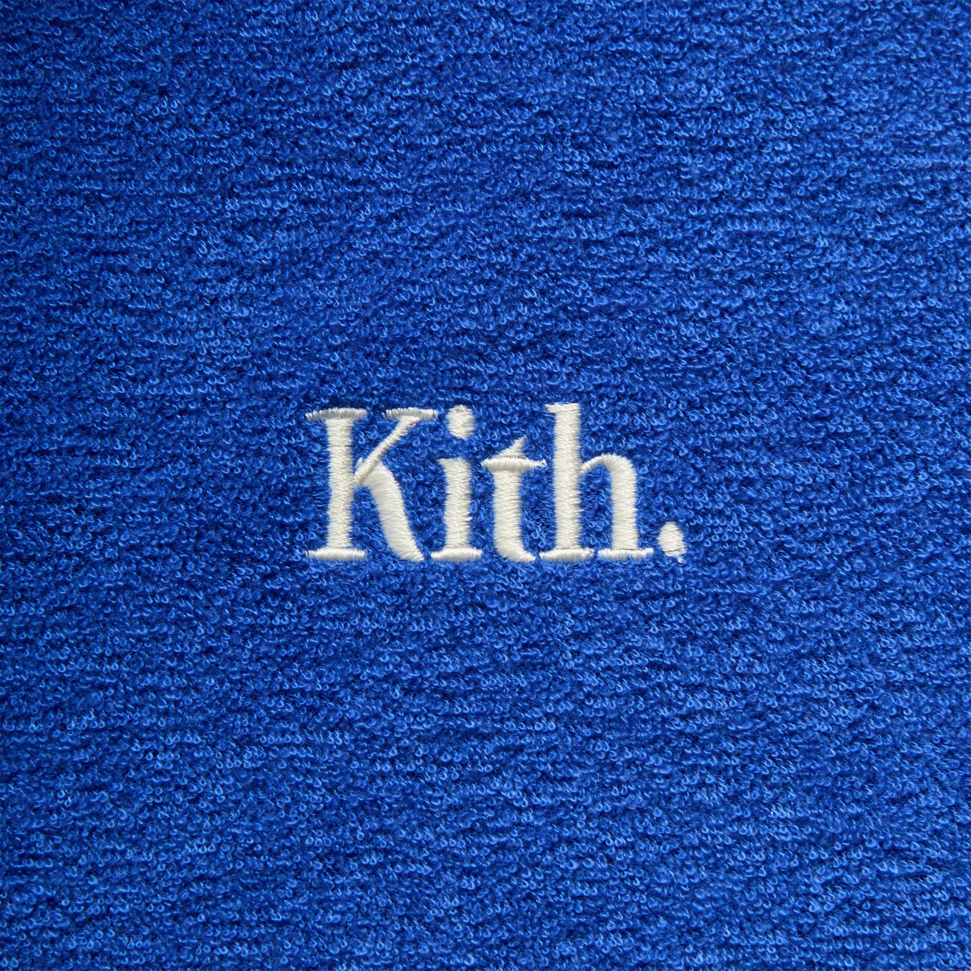 Kith Towel Boucle Boxy Collared Overshirt - Cyclone