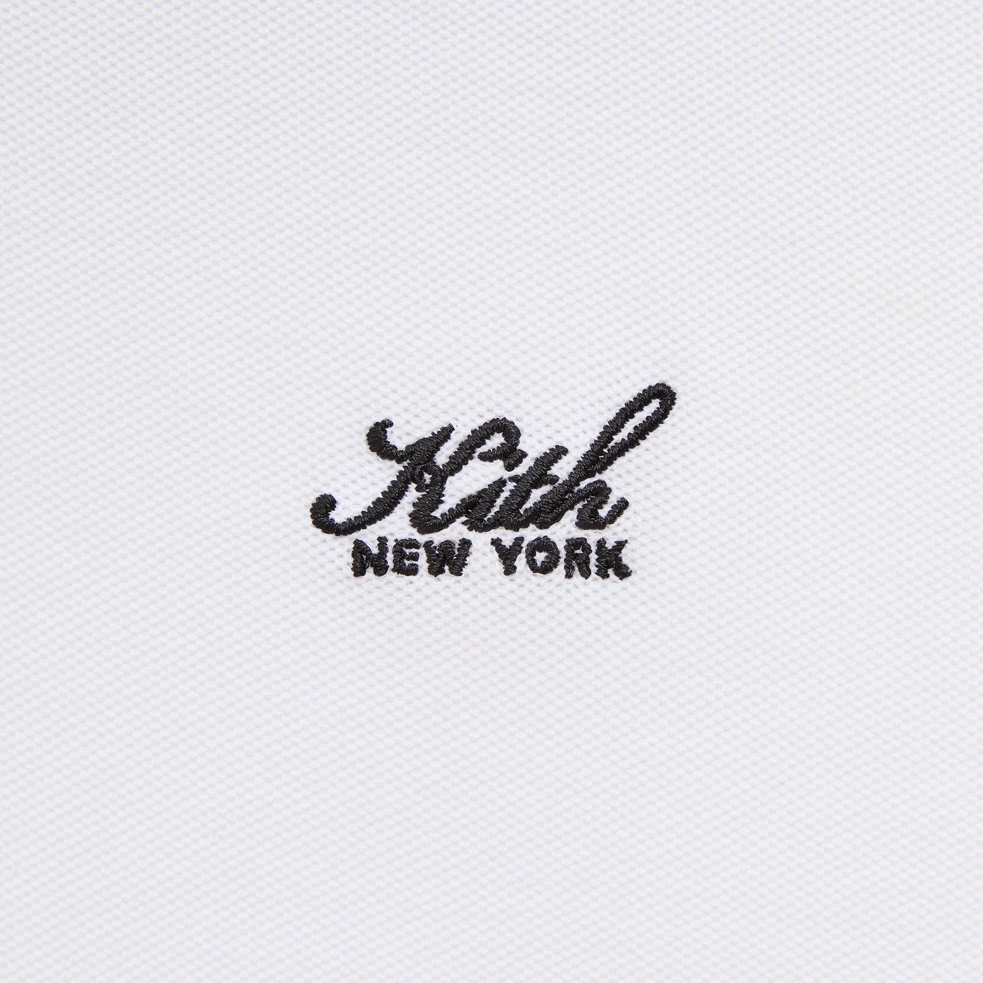 Kith Pique Ainslie Polo - White