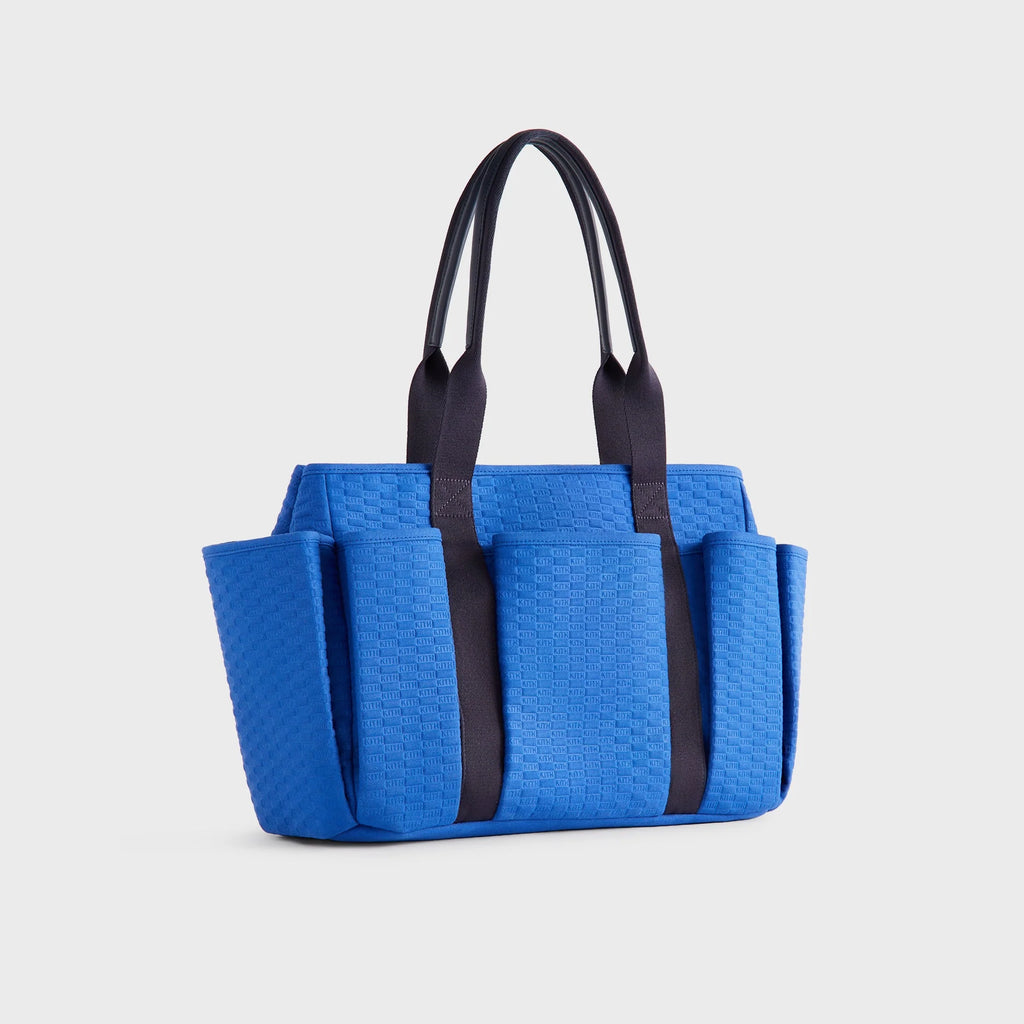 Kith Monogram Canvas Tote Bag - Lake