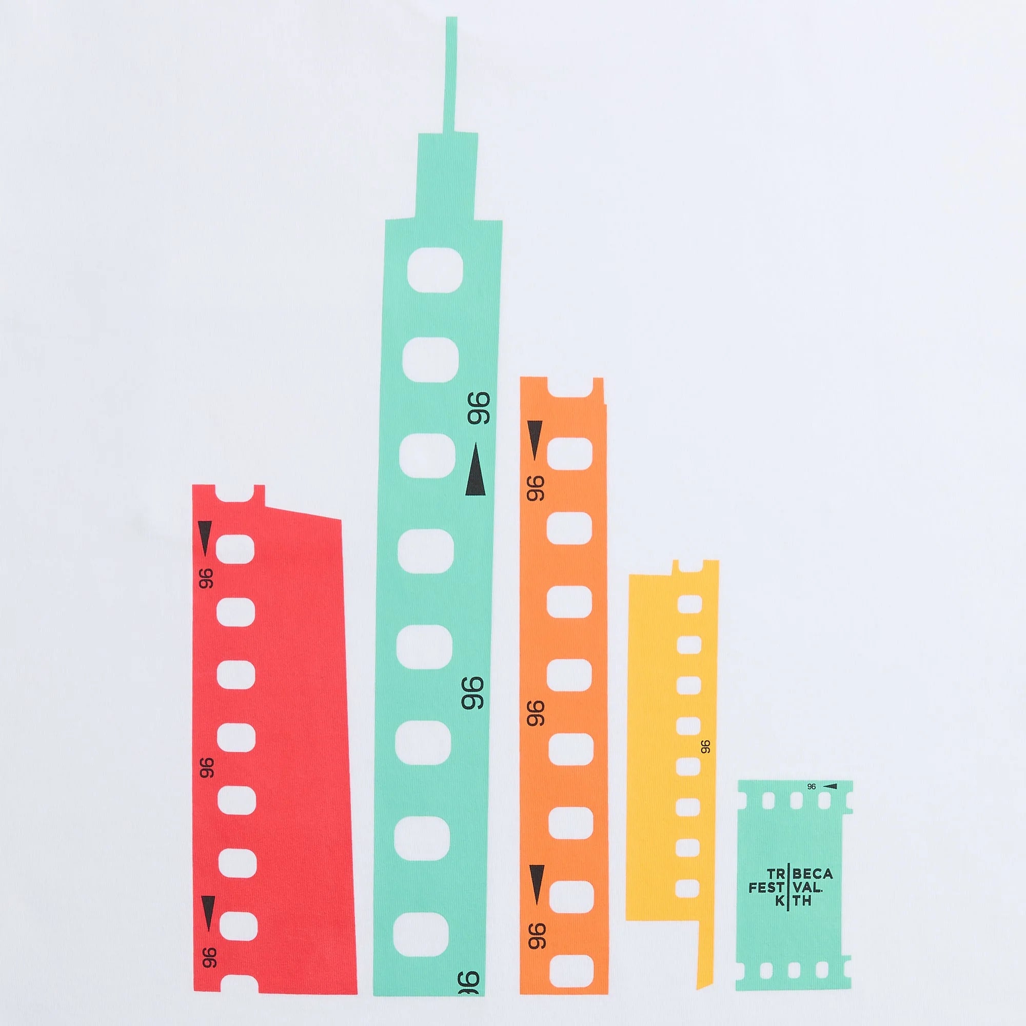 Kith for Tribeca Festival Buildings Standard Tee - White