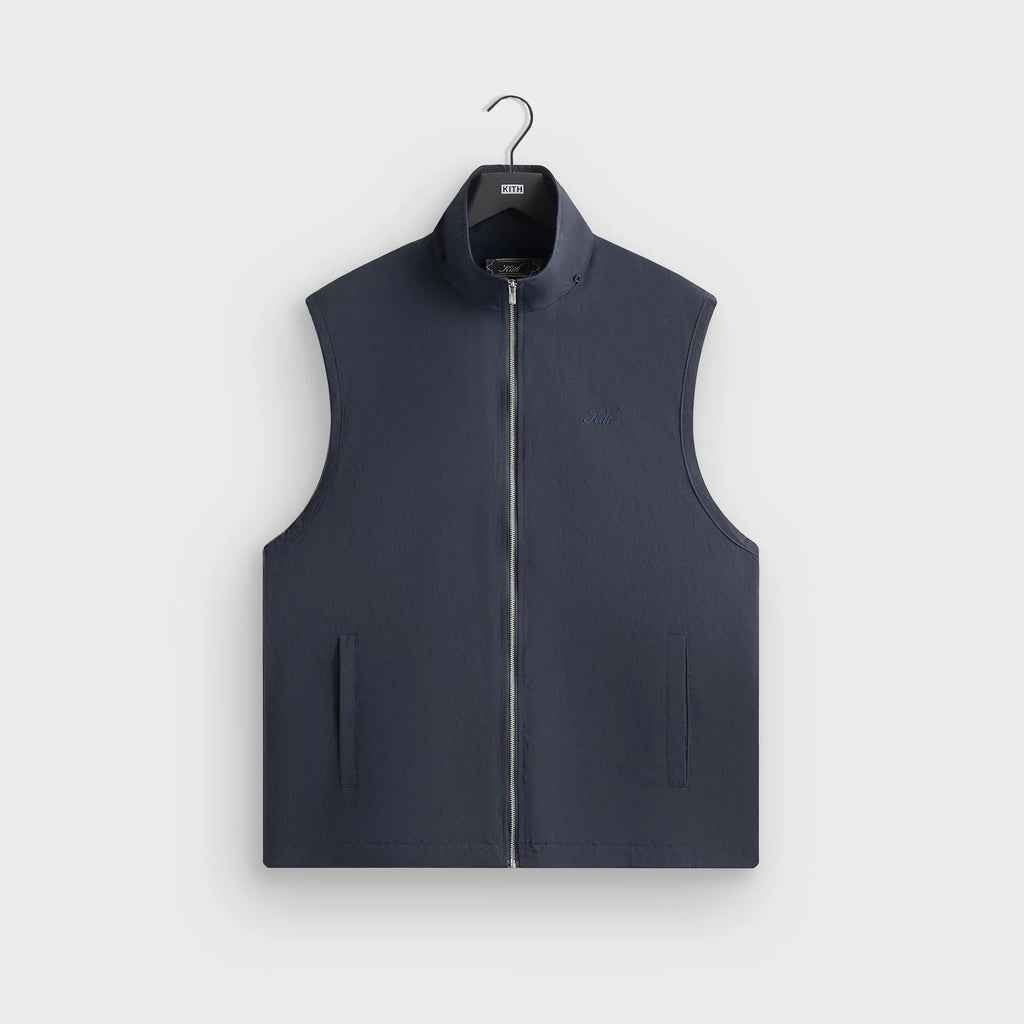 Kith Everett Cropped Moto Trench - Nocturnal