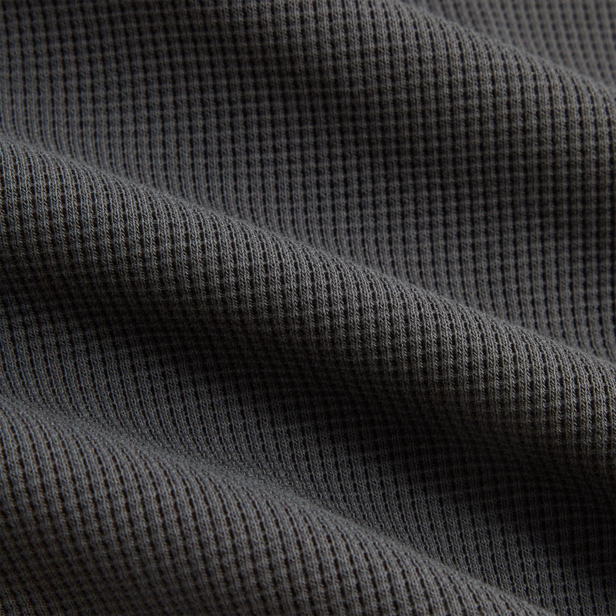 Kith Micro Waffle Graham Short - Carbon