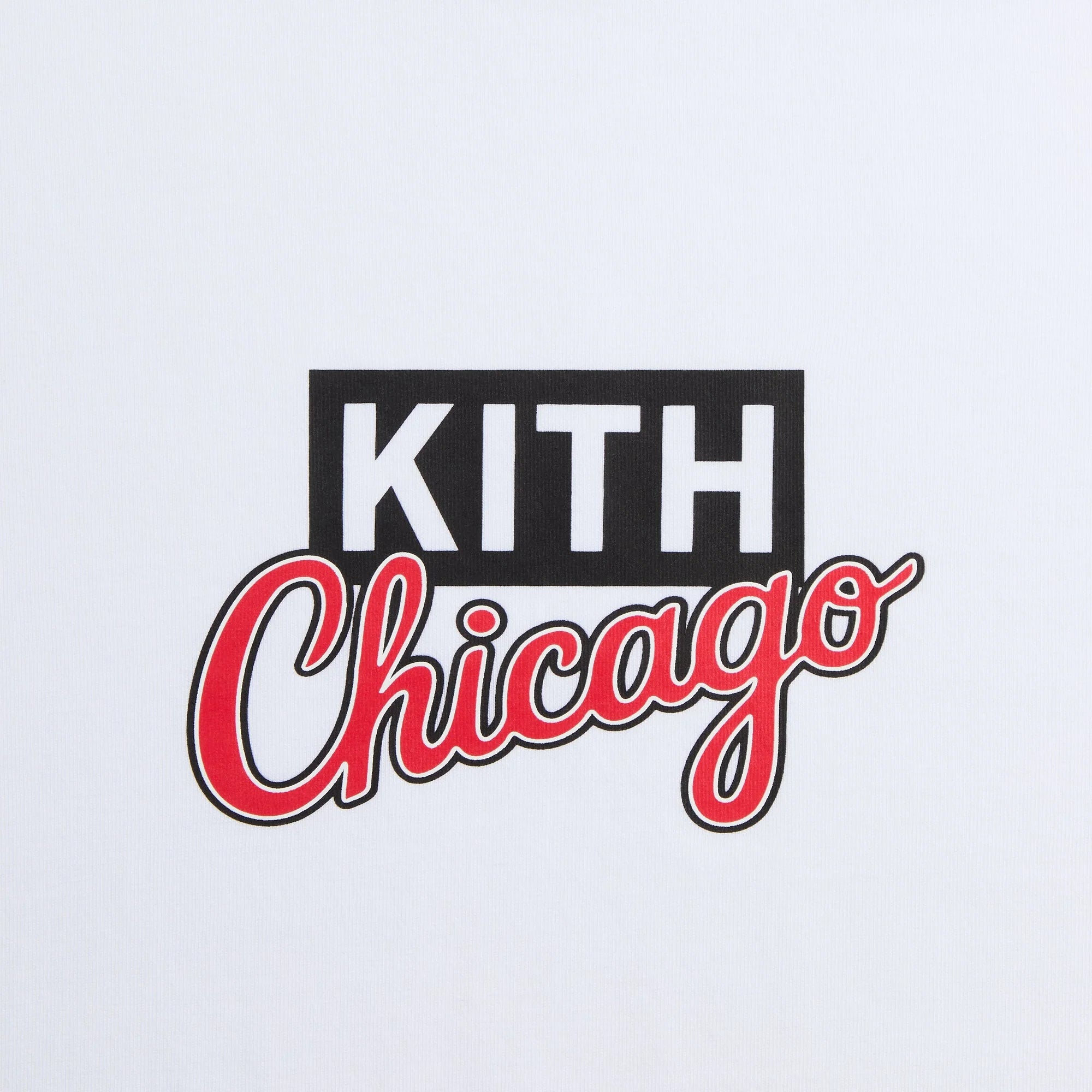Kith Chicago Classic Logo Tee - White