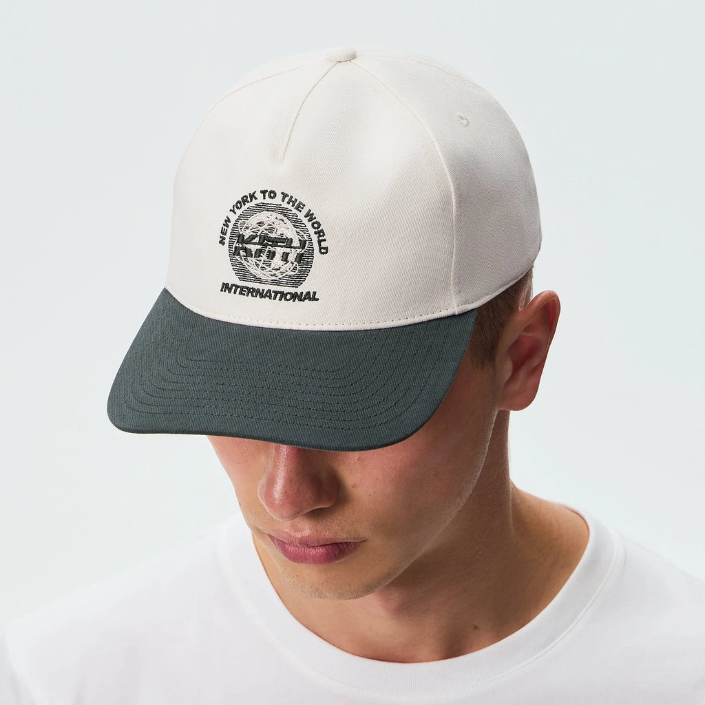 Kith Brushed Twill Bay Low Pinch Crown Cap - Stadium